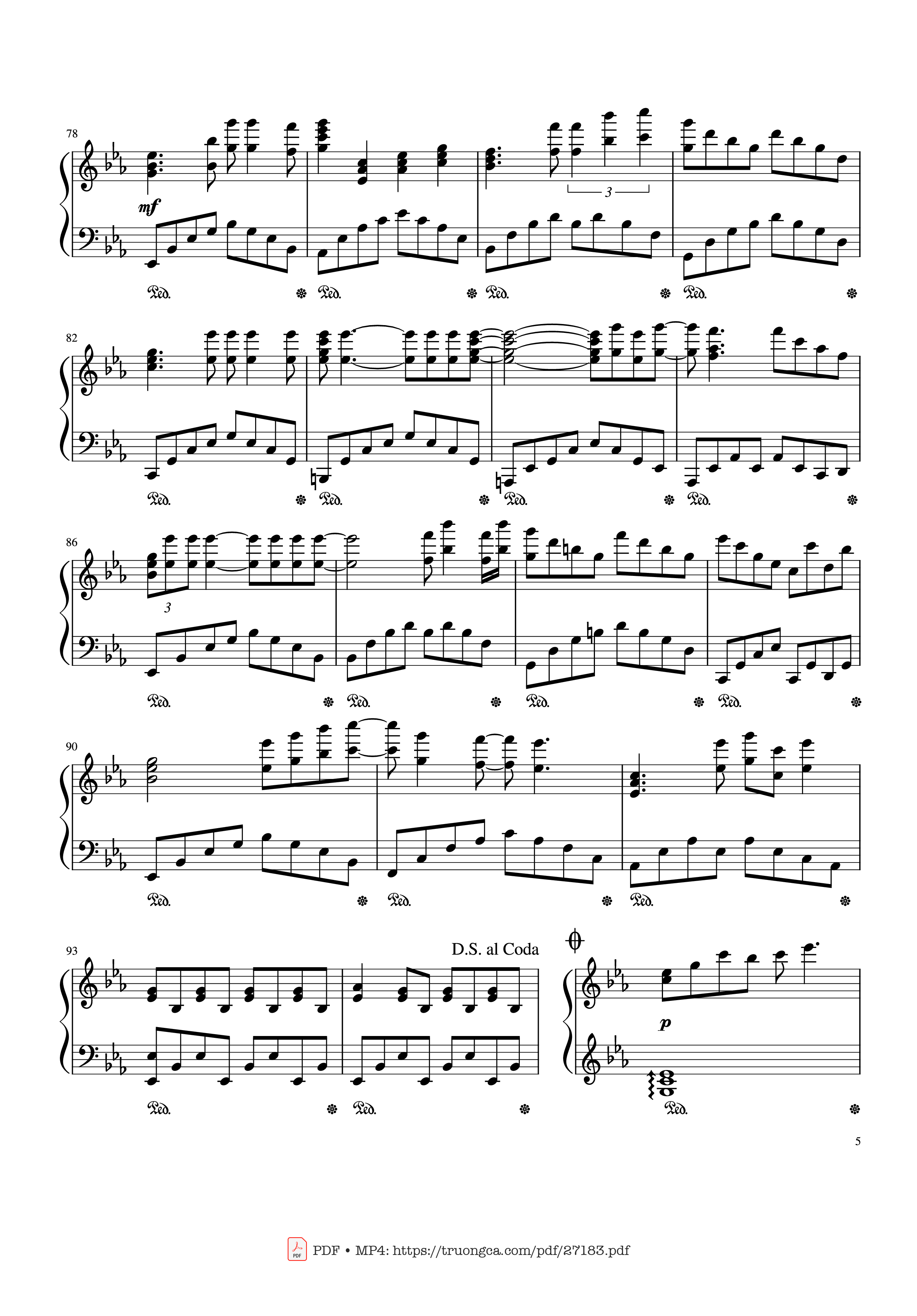 Page 5 of Sheet music PDF YOUR SONG Piano - Written by Elton John and Bernie Taupin