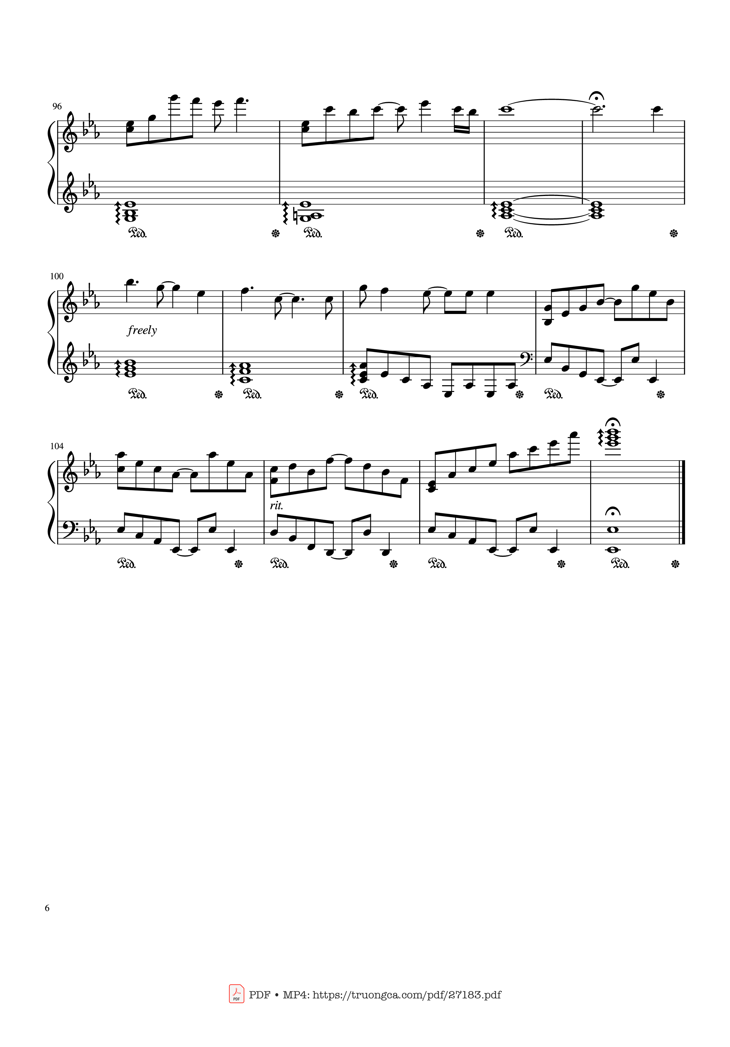 Page 6 of Sheet music PDF YOUR SONG Piano - Written by Elton John and Bernie Taupin