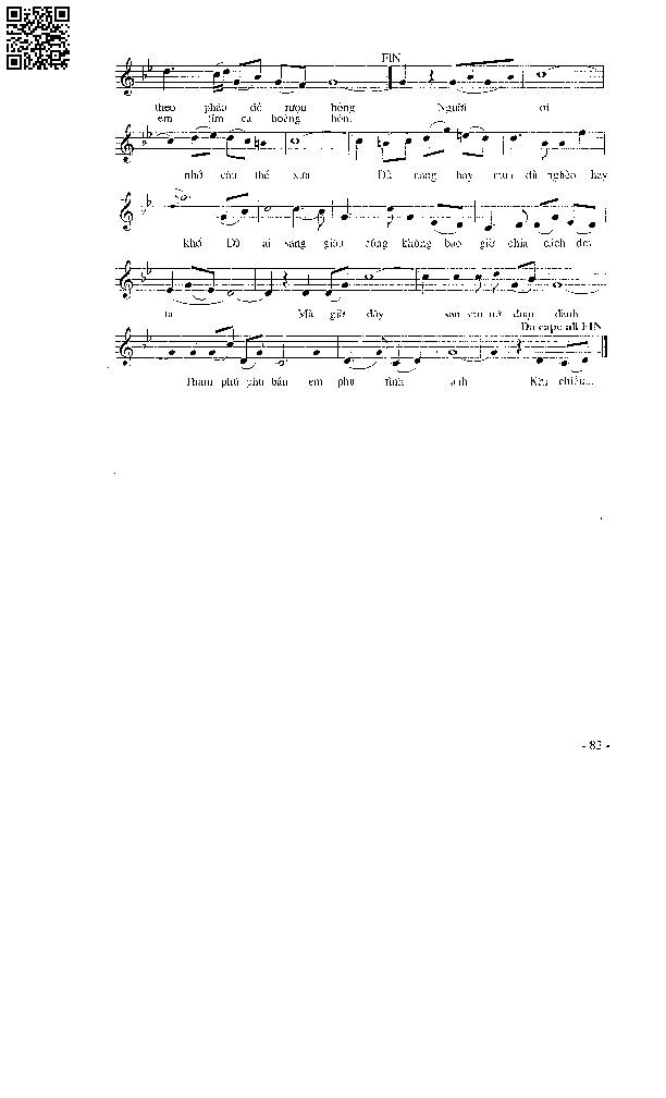 Page 4 of Sheet music PDF Hoàng hôn màu tím - Thế Hiển