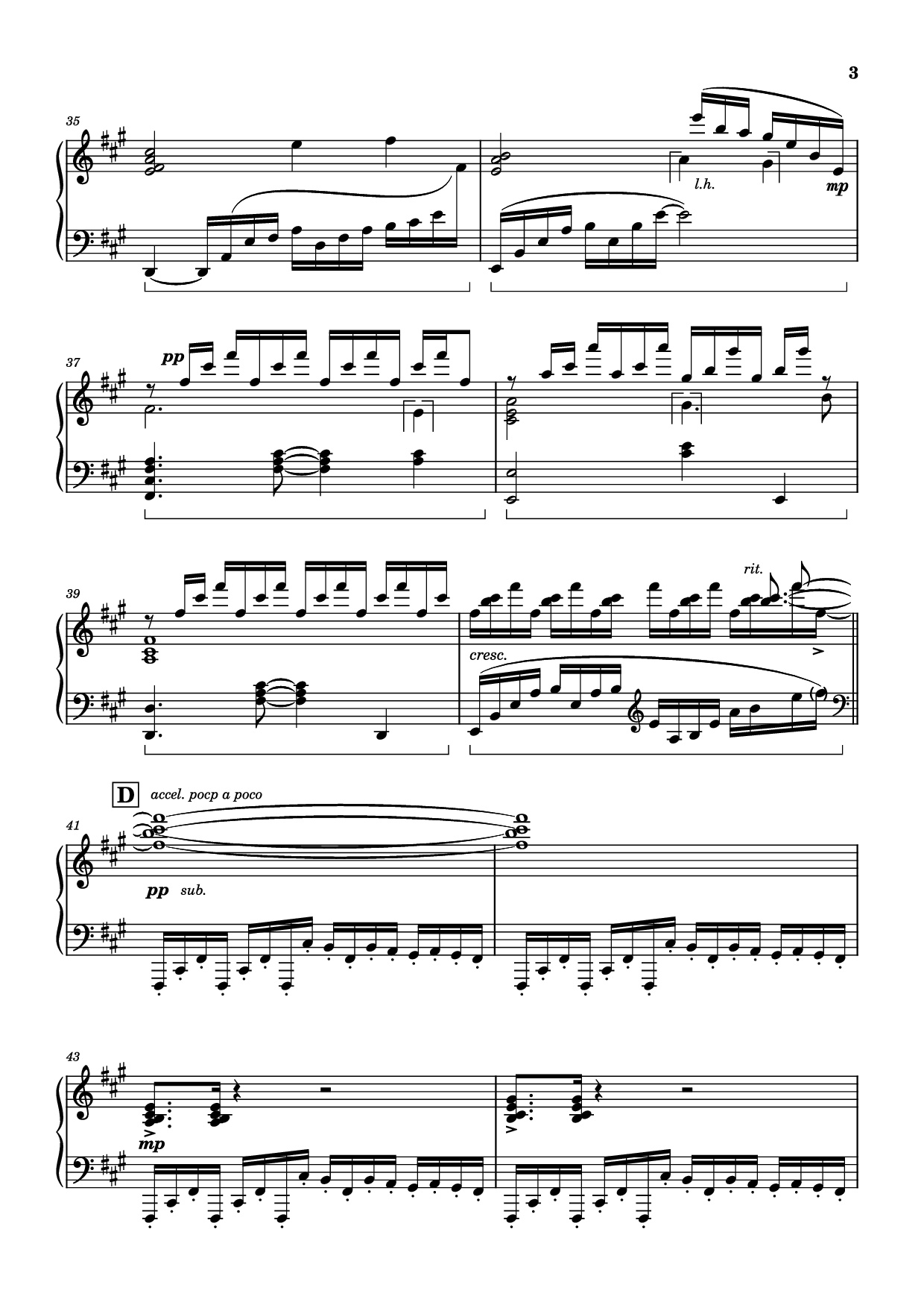 Page 3 of Sheet music PDF Piano Bios Piano - Original Music by Hiroyuki Sawano