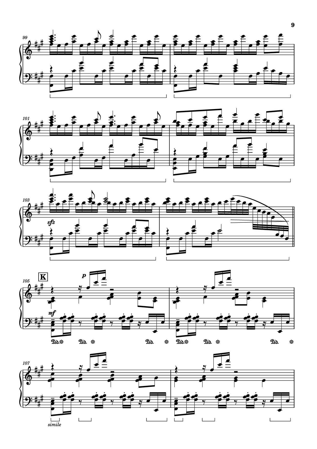 Page 9 of Sheet music PDF Piano Bios Piano - Original Music by Hiroyuki Sawano