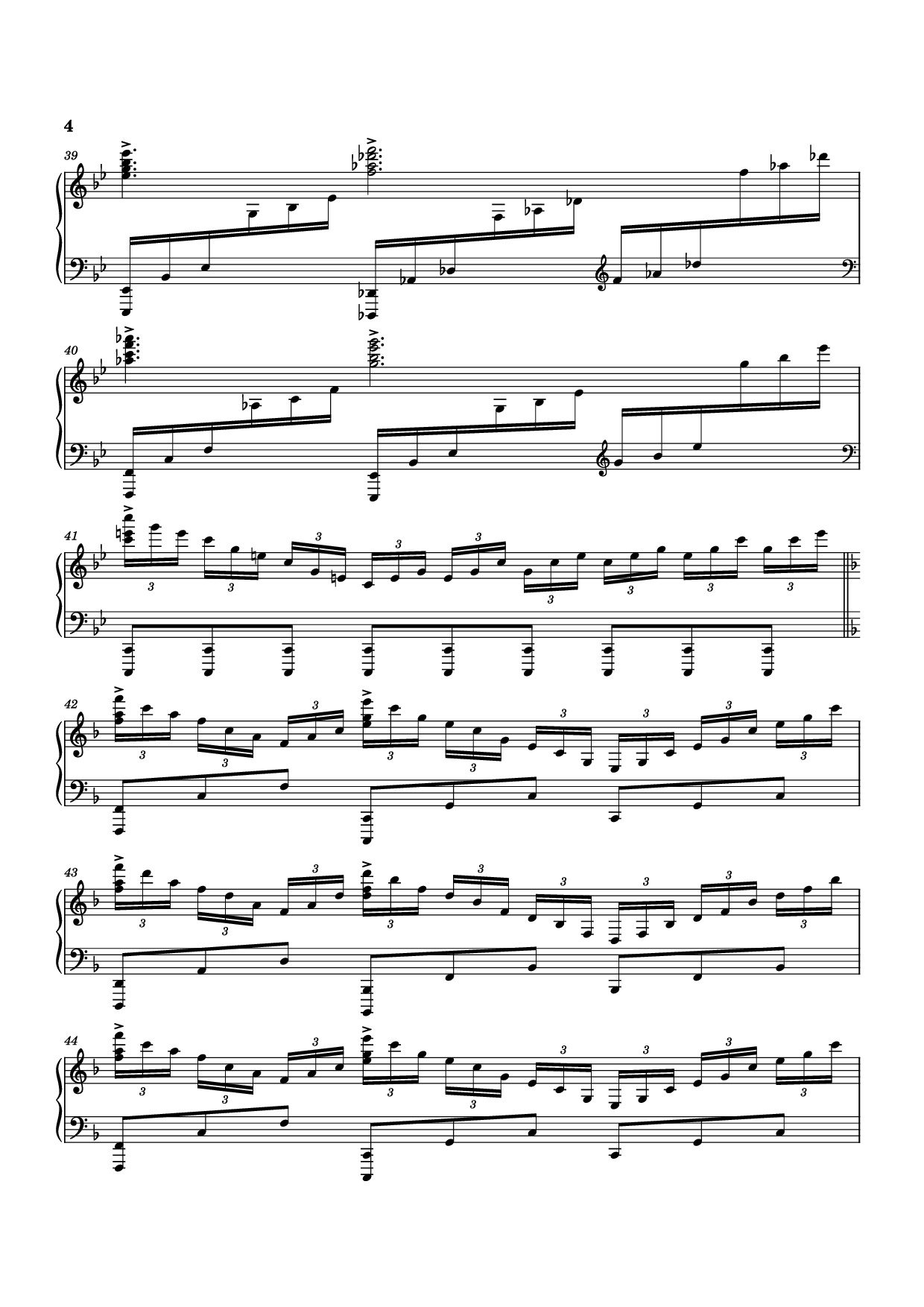 Page 4 of Sheet music PDF Piano Planet Earth II Suite Piano - Music by Hans Zimmer, Billie Ray Fingers