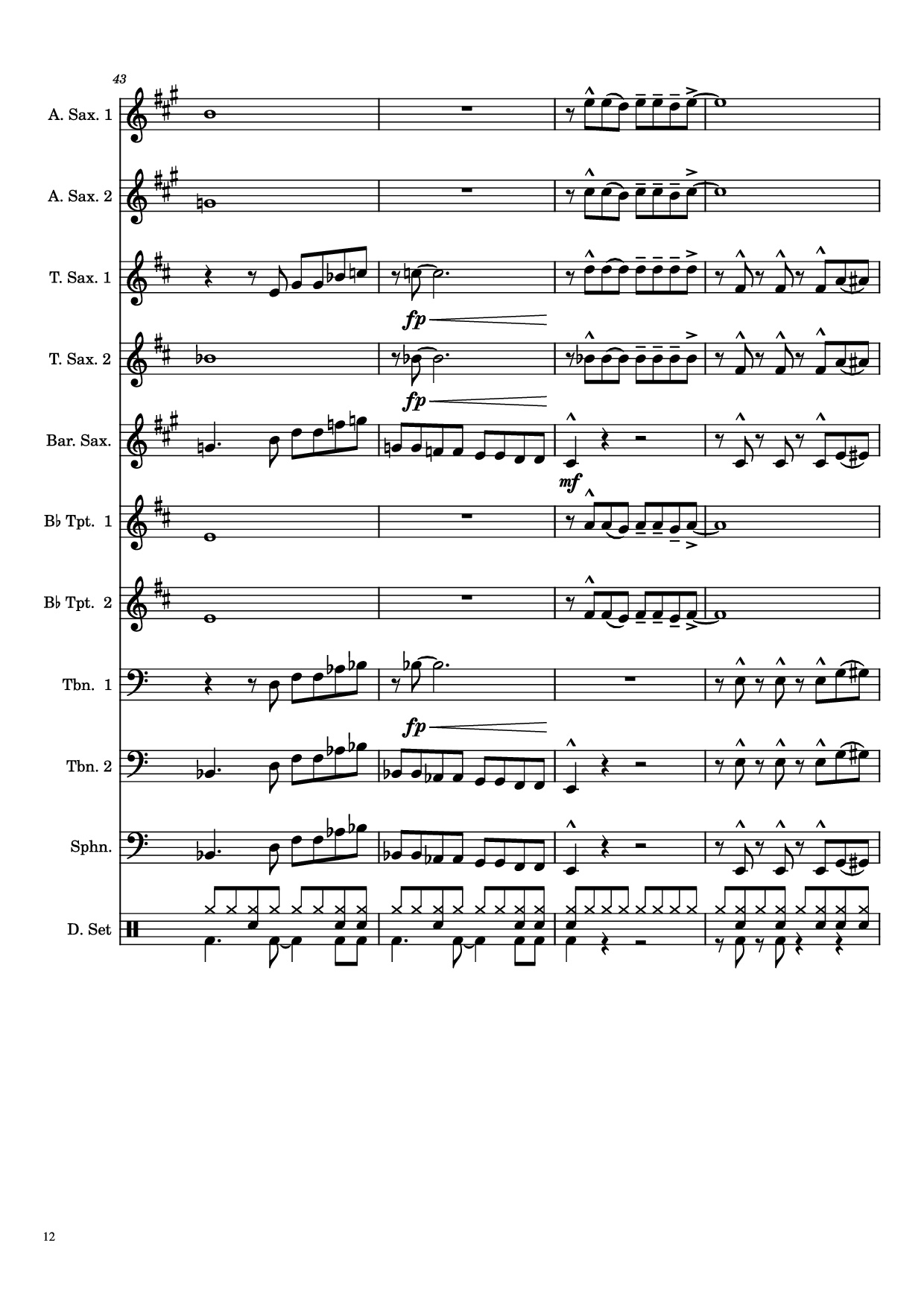 Page 12 of Sheet music PDF Hit the Bricks - Bruno Mars