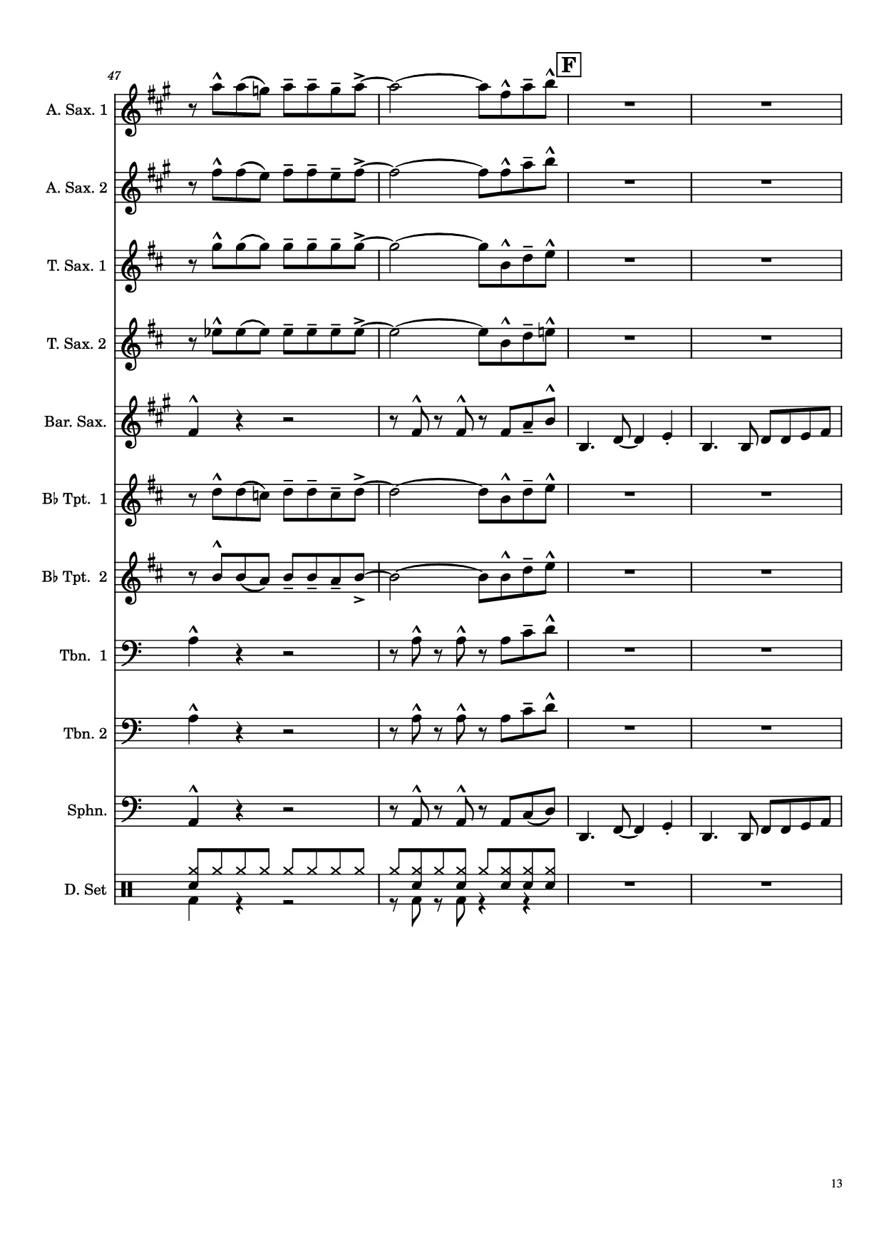 Page 13 of Sheet music PDF Hit the Bricks - Bruno Mars