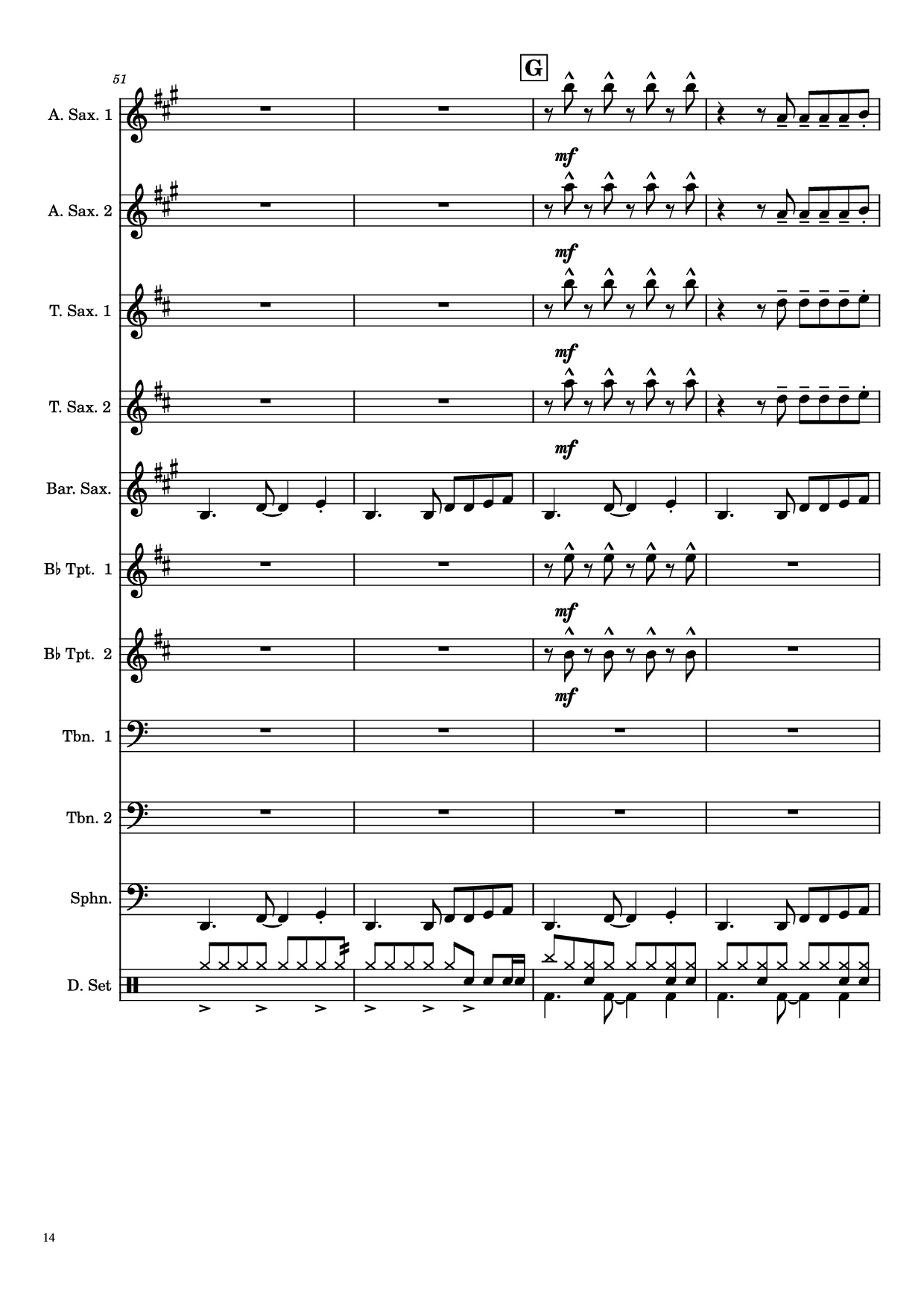 Page 14 of Sheet music PDF Hit the Bricks - Bruno Mars