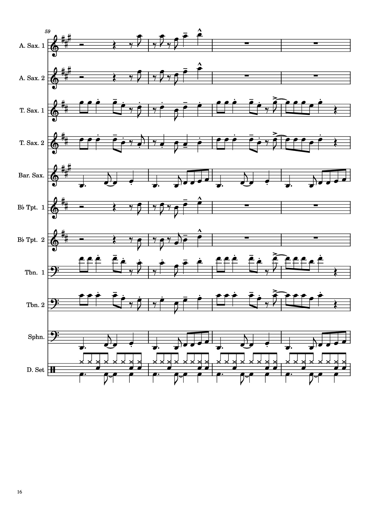 Page 16 of Sheet music PDF Hit the Bricks - Bruno Mars