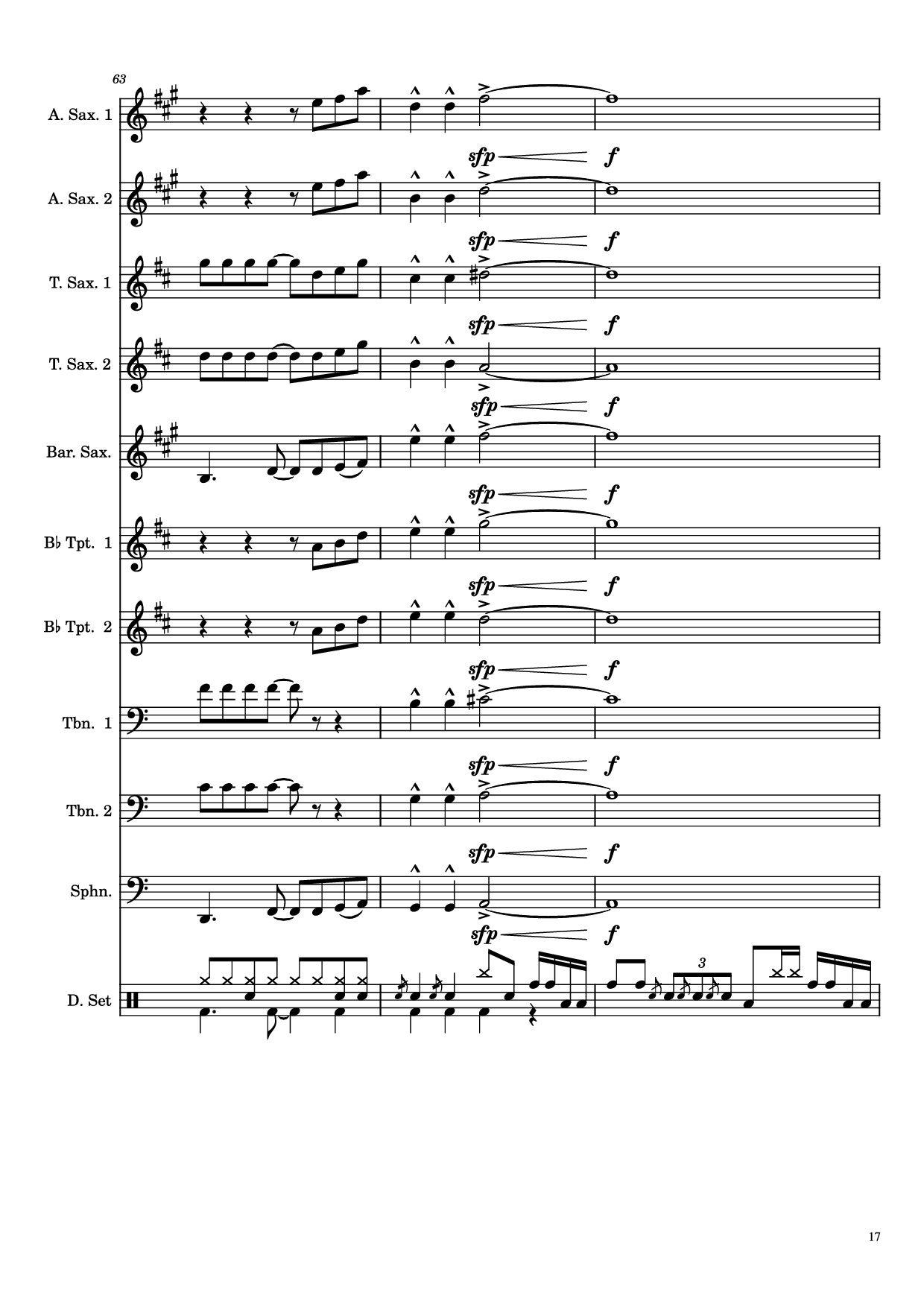 Page 17 of Sheet music PDF Hit the Bricks - Bruno Mars