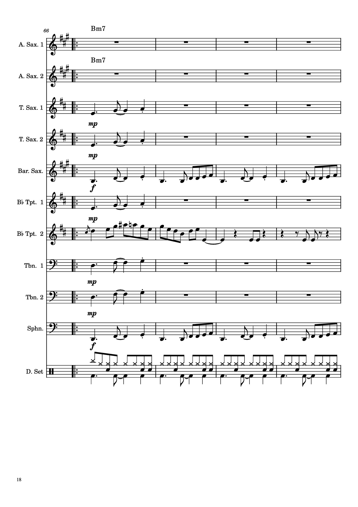 Page 18 of Sheet music PDF Hit the Bricks - Bruno Mars