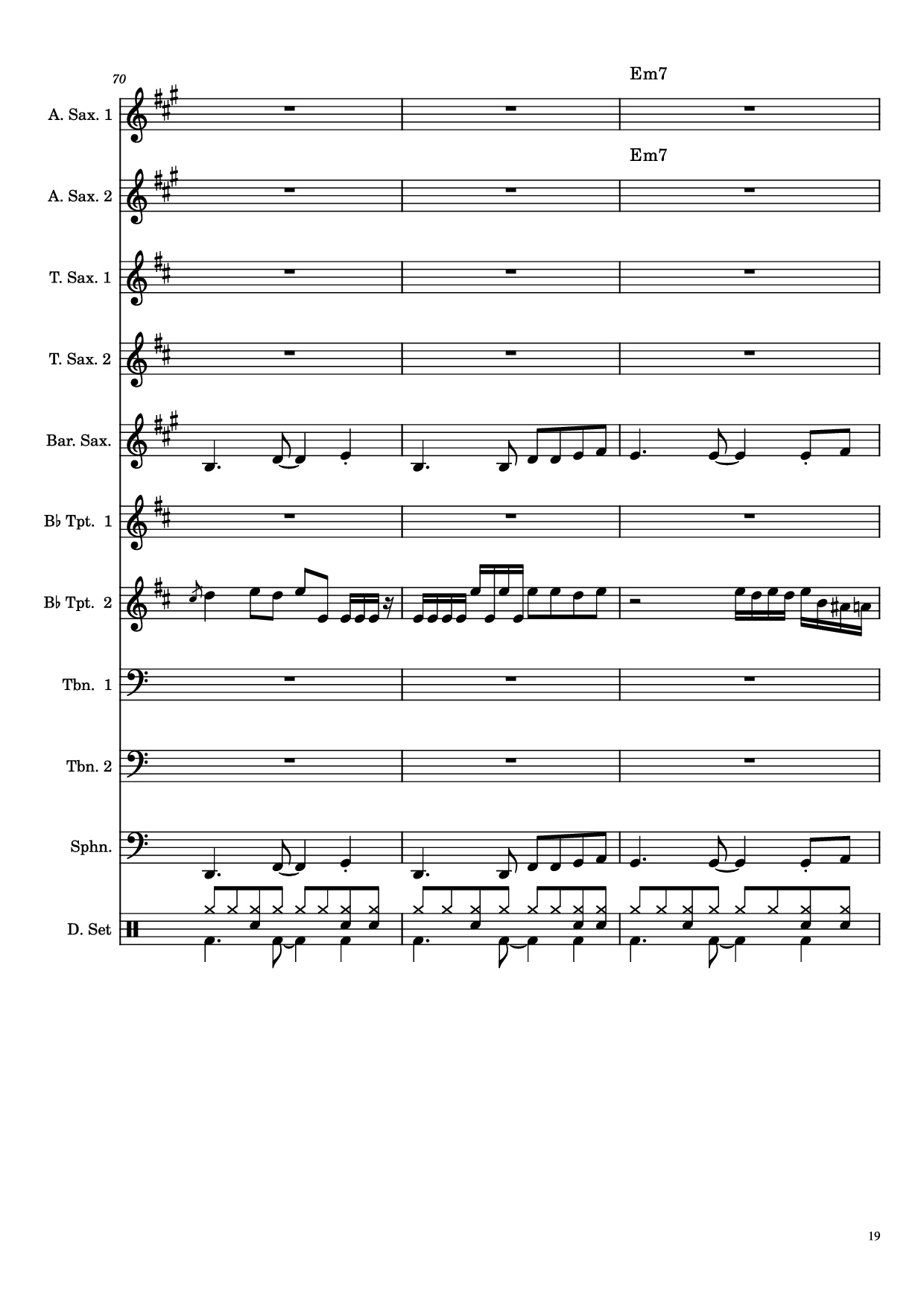 Page 19 of Sheet music PDF Hit the Bricks - Bruno Mars