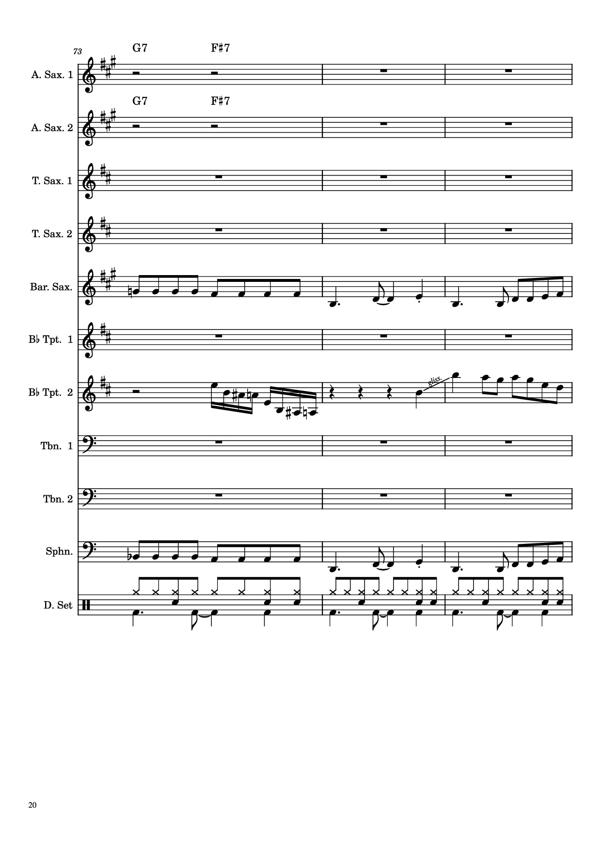 Page 20 of Sheet music PDF Hit the Bricks - Bruno Mars
