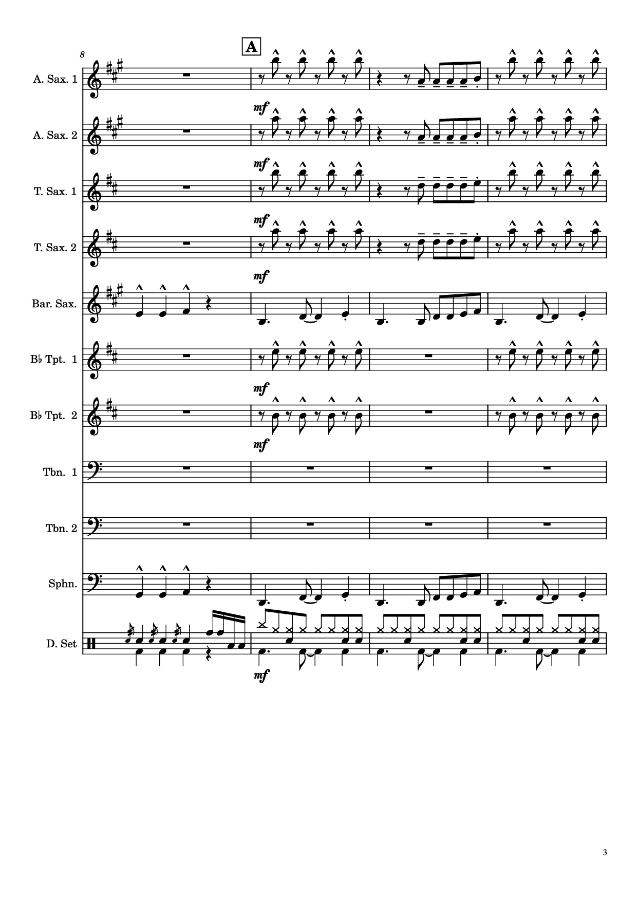 Page 3 of Sheet music PDF Hit the Bricks - Bruno Mars