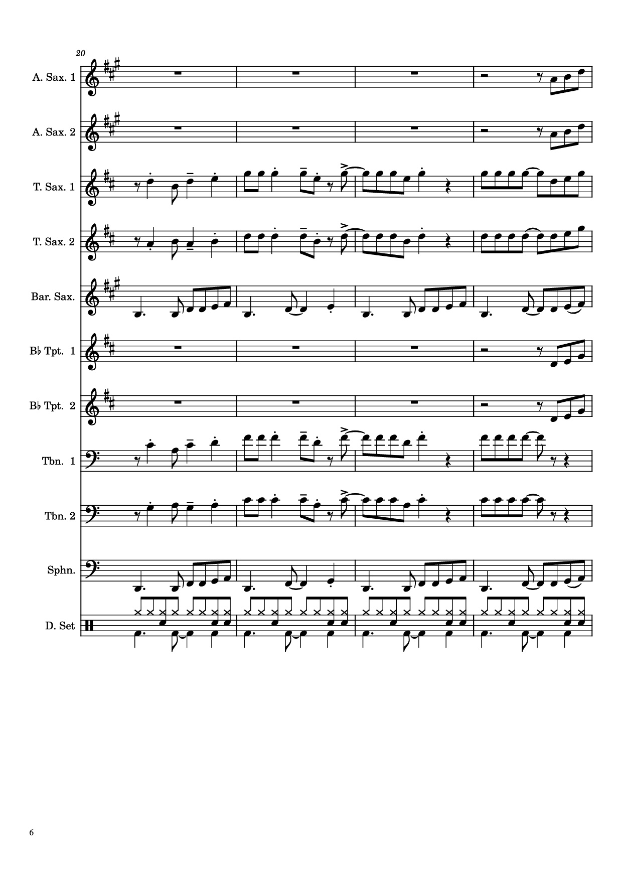 Page 6 of Sheet music PDF Hit the Bricks - Bruno Mars