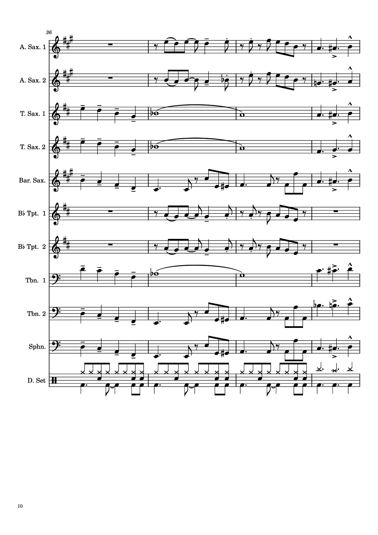 Page 10 of Sheet music PDF Hit the Bricks - Bruno Mars