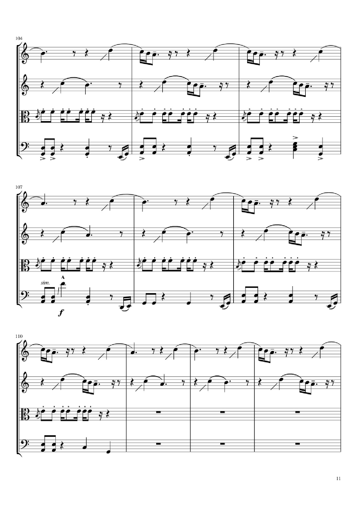Page 11 of Sheet music PDF Adventure of a Lifetime Violin - Comp. Coldplay