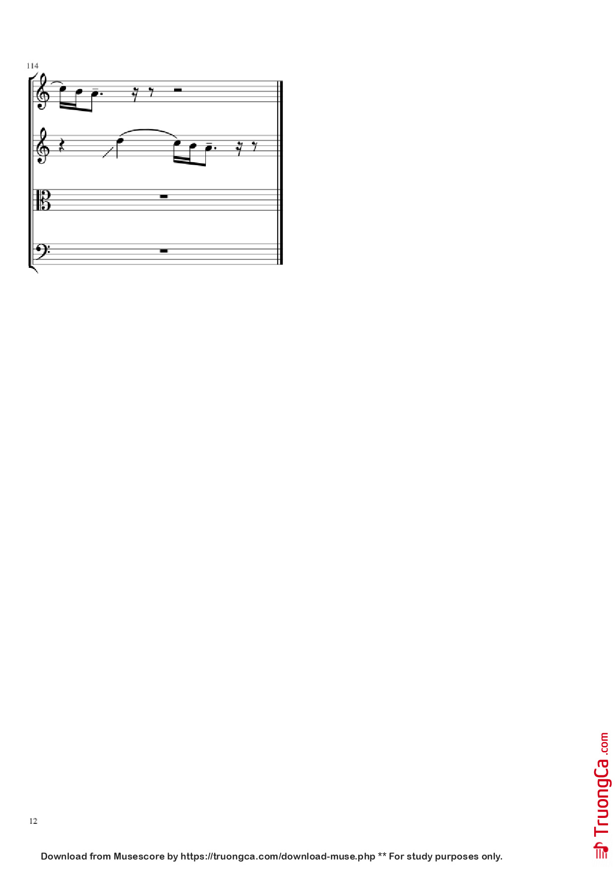 Page 12 of Sheet music PDF Adventure of a Lifetime Violin - Comp. Coldplay