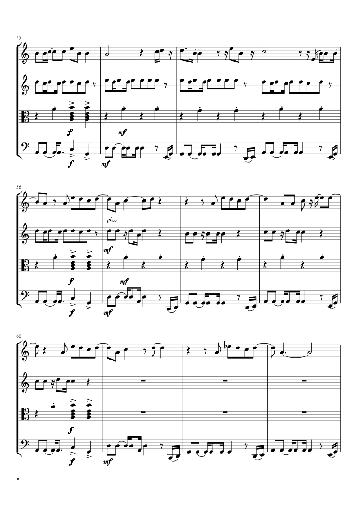 Page 6 of Sheet music PDF Adventure of a Lifetime Violin - Comp. Coldplay