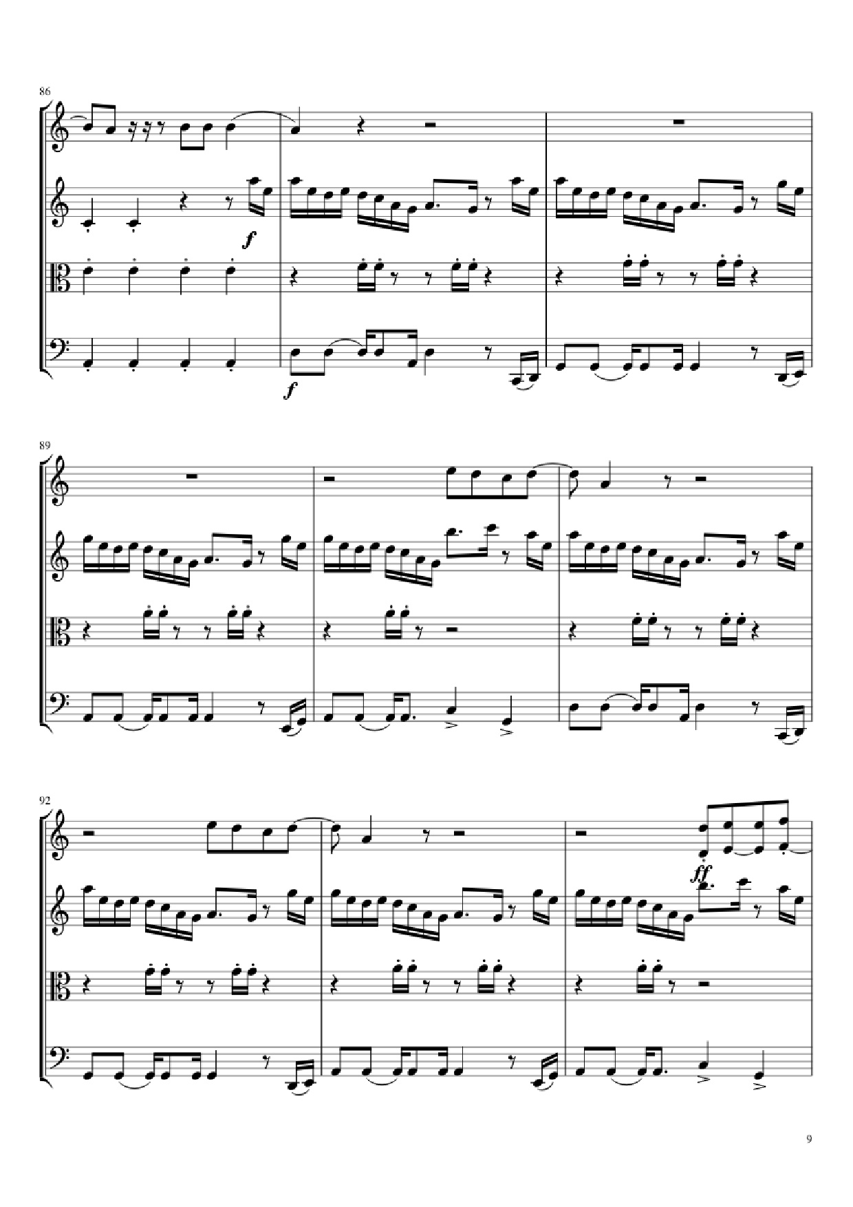 Page 9 of Sheet music PDF Adventure of a Lifetime Violin - Comp. Coldplay
