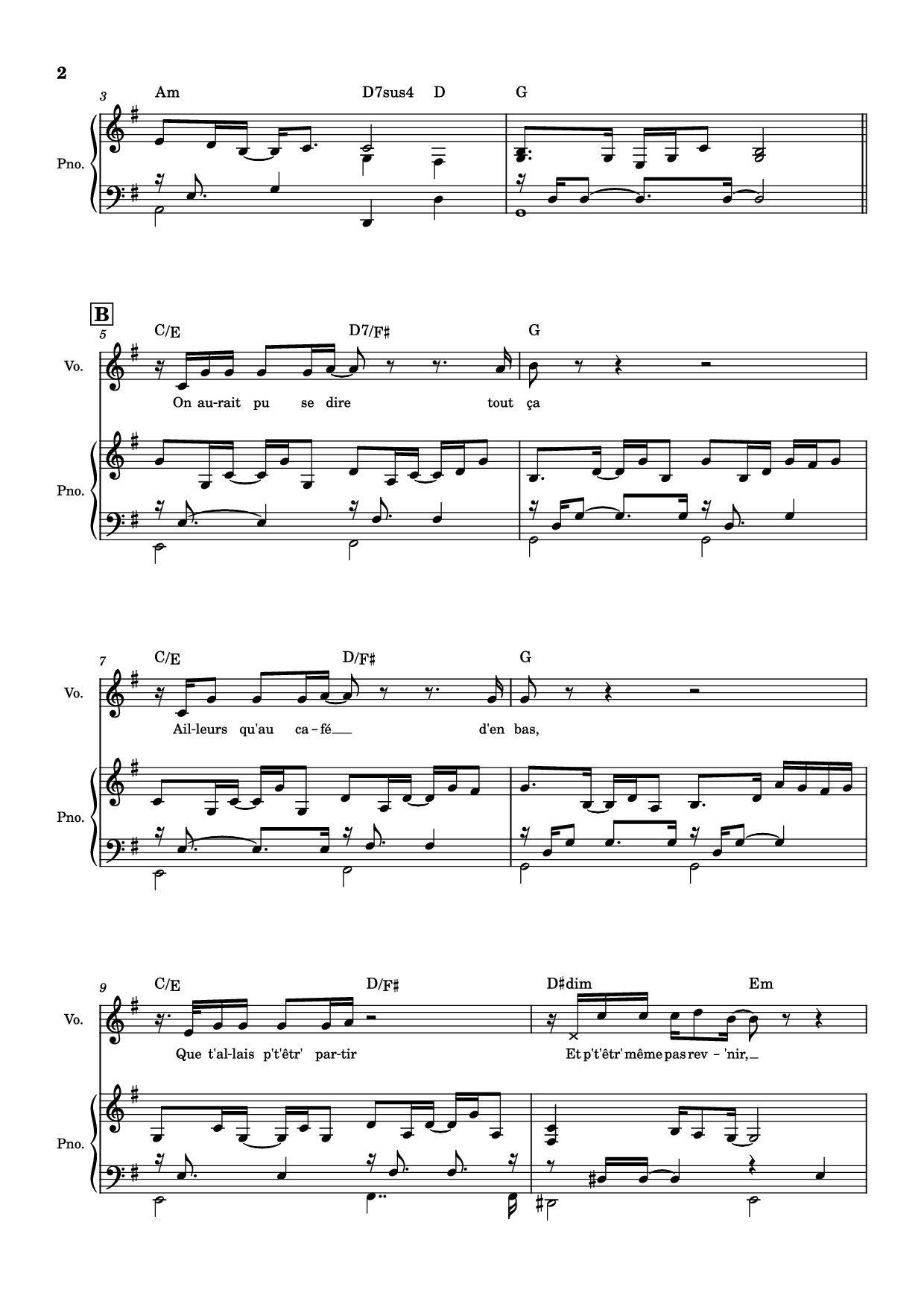 Page 2 of Sheet music PDF Piano J