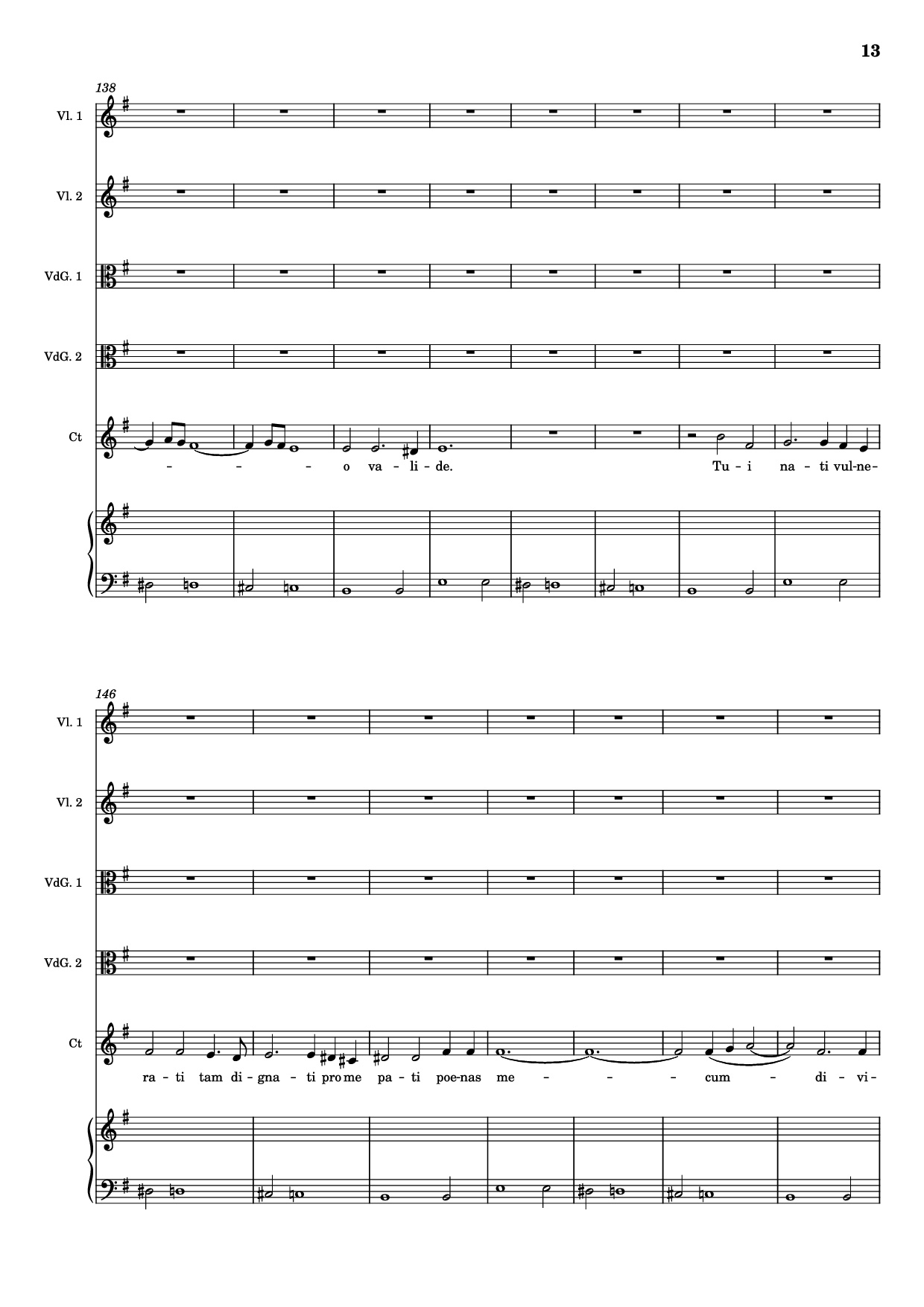 Page 13 of Sheet music PDF Piano Stabat mater (Pianto della Madonna) Piano - Giovanni Felice Sances