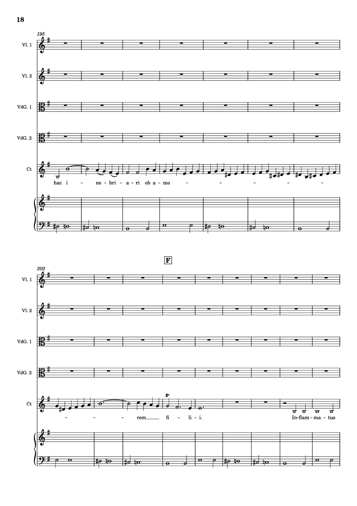 Page 18 of Sheet music PDF Piano Stabat mater (Pianto della Madonna) Piano - Giovanni Felice Sances