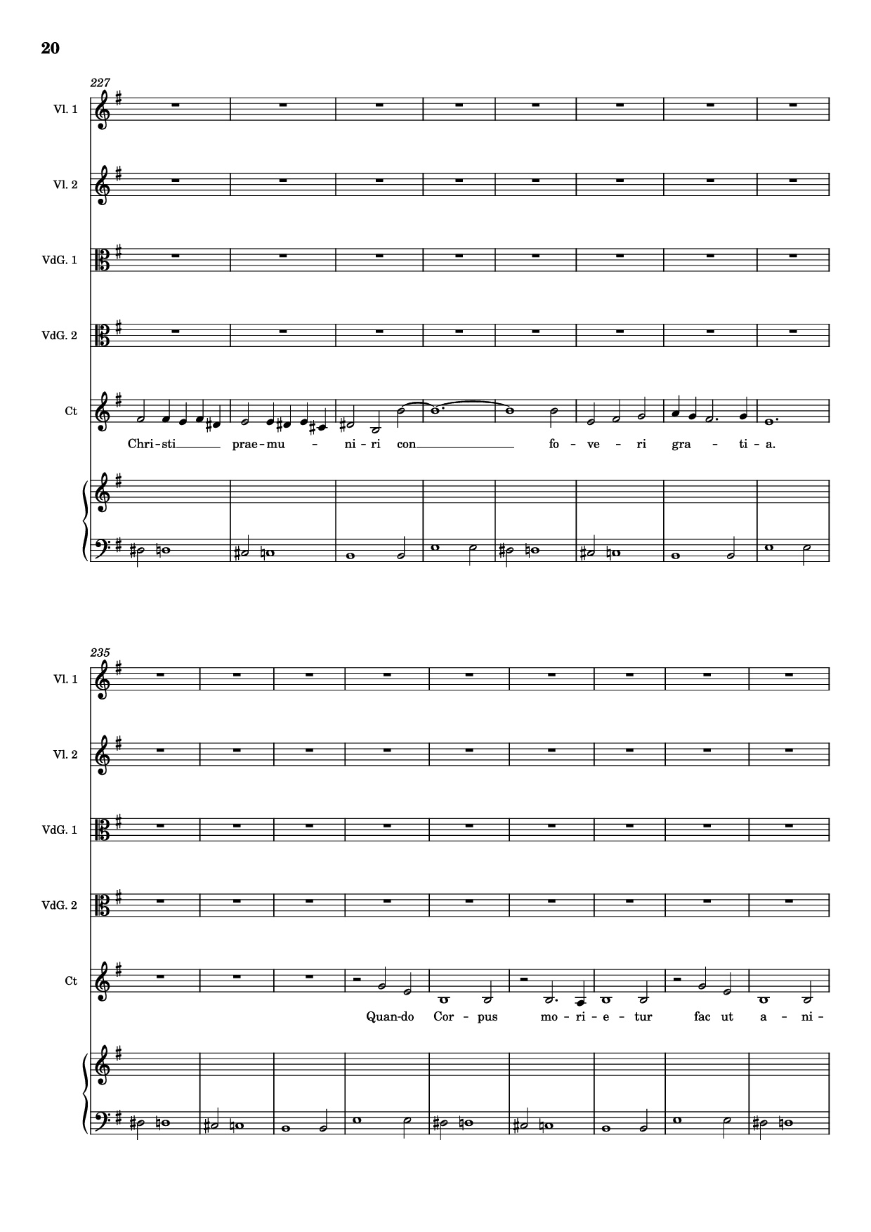 Page 20 of Sheet music PDF Piano Stabat mater (Pianto della Madonna) Piano - Giovanni Felice Sances