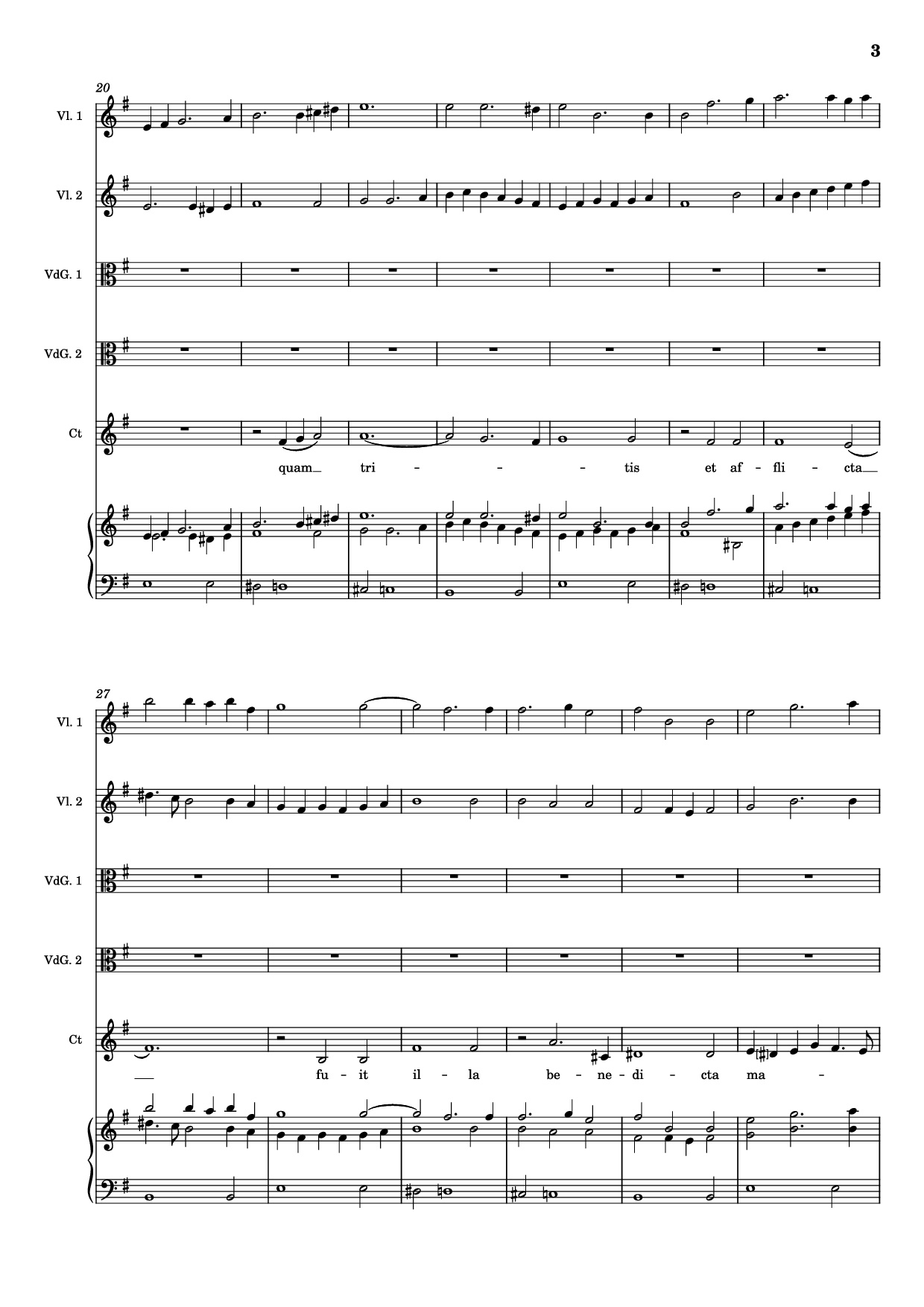 Page 3 of Sheet music PDF Piano Stabat mater (Pianto della Madonna) Piano - Giovanni Felice Sances