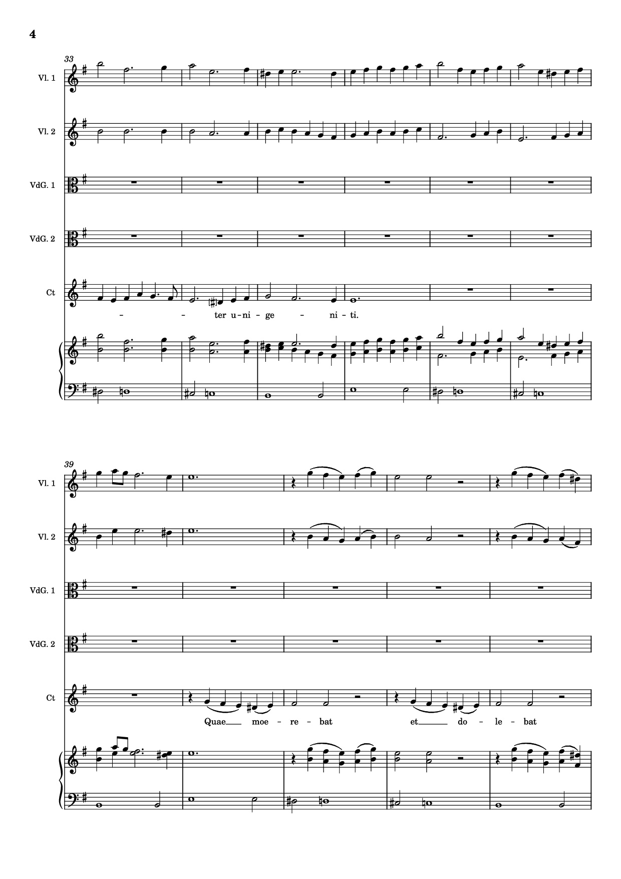 Page 4 of Sheet music PDF Piano Stabat mater (Pianto della Madonna) Piano - Giovanni Felice Sances