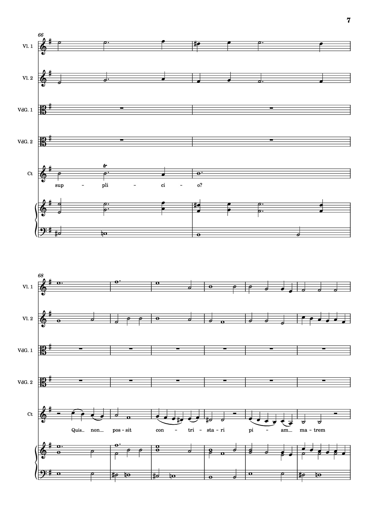 Page 7 of Sheet music PDF Piano Stabat mater (Pianto della Madonna) Piano - Giovanni Felice Sances