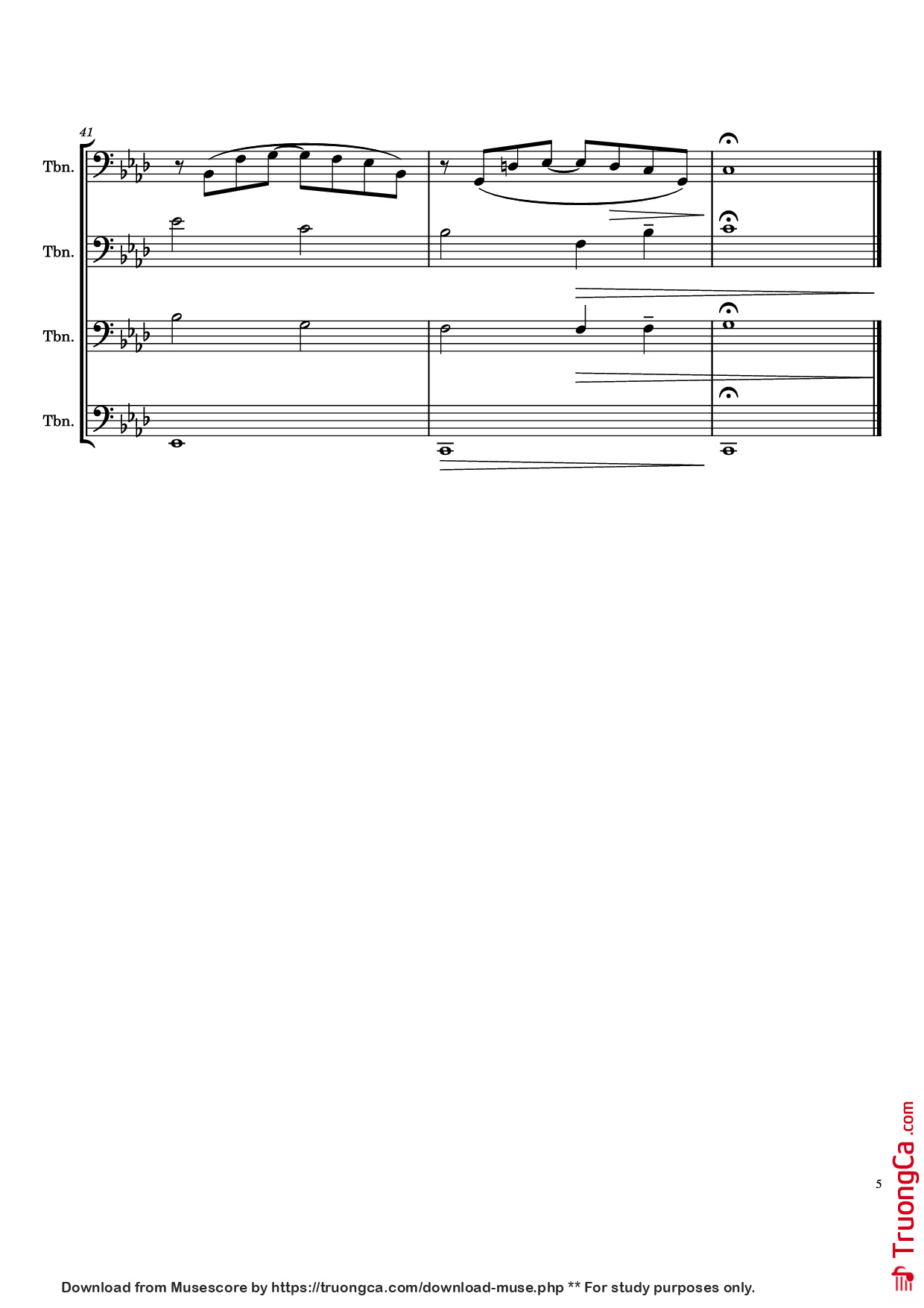 Page 5 of Sheet music PDF The Legend of Ashitaka - Joe Hisaishi