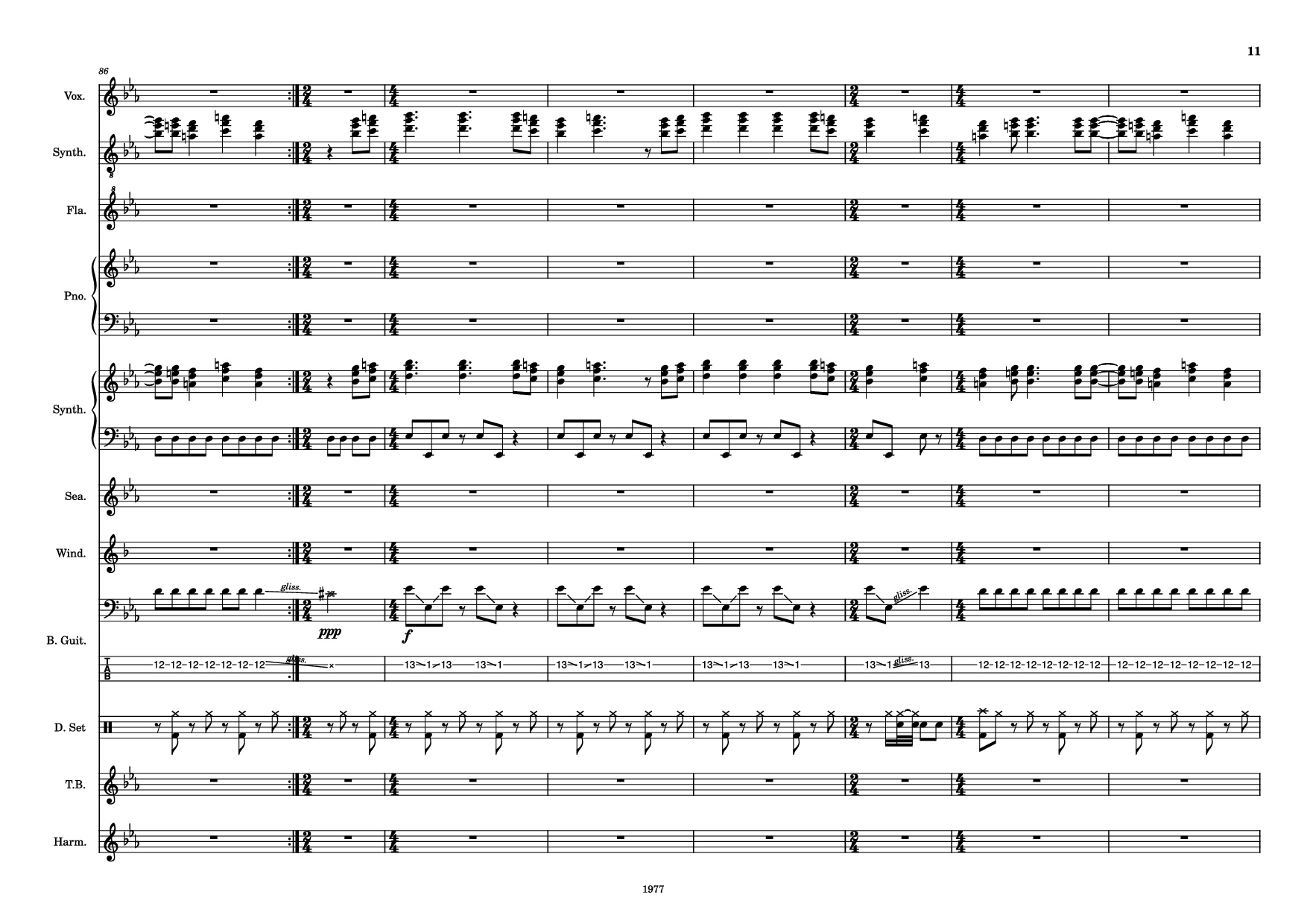 Page 11 of Sheet music PDF Fool