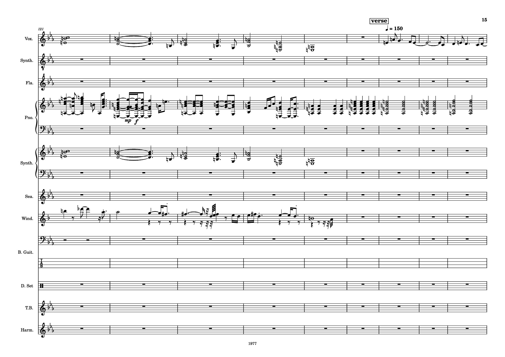 Page 15 of Sheet music PDF Fool