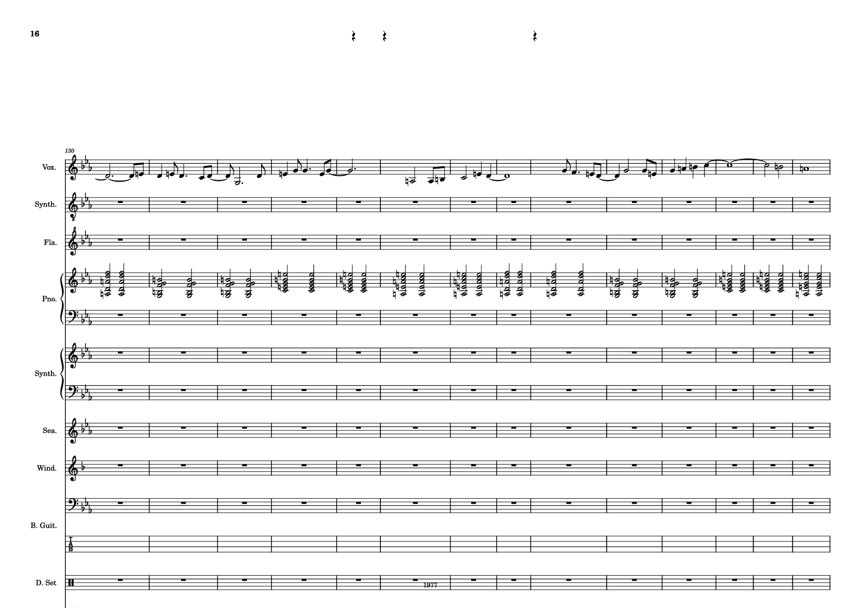 Page 16 of Sheet music PDF Fool