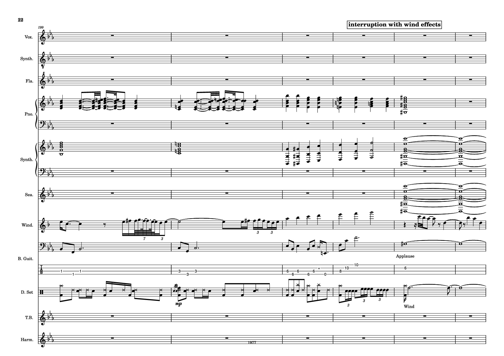 Page 22 of Sheet music PDF Fool
