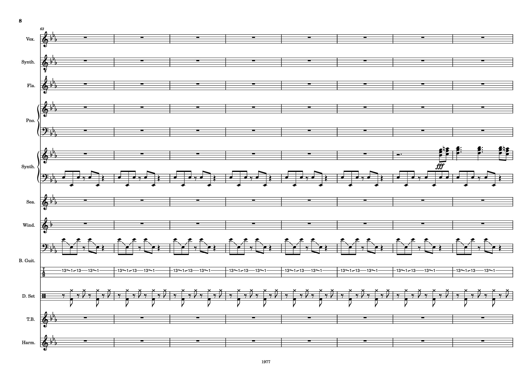 Page 8 of Sheet music PDF Fool