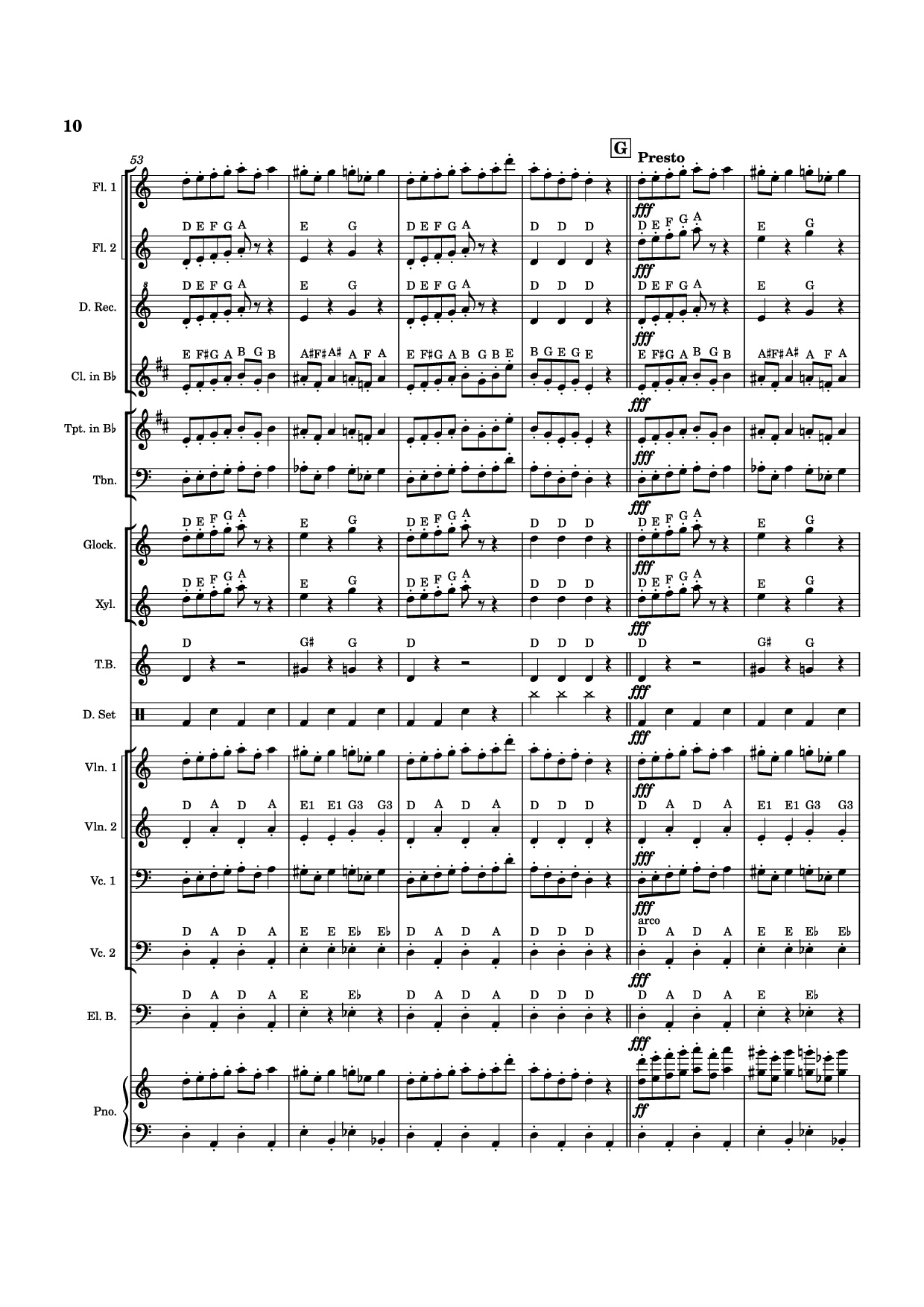 Page 10 of Sheet music PDF Piano In the Hall of the Mountain King Piano - Eduard Grieg