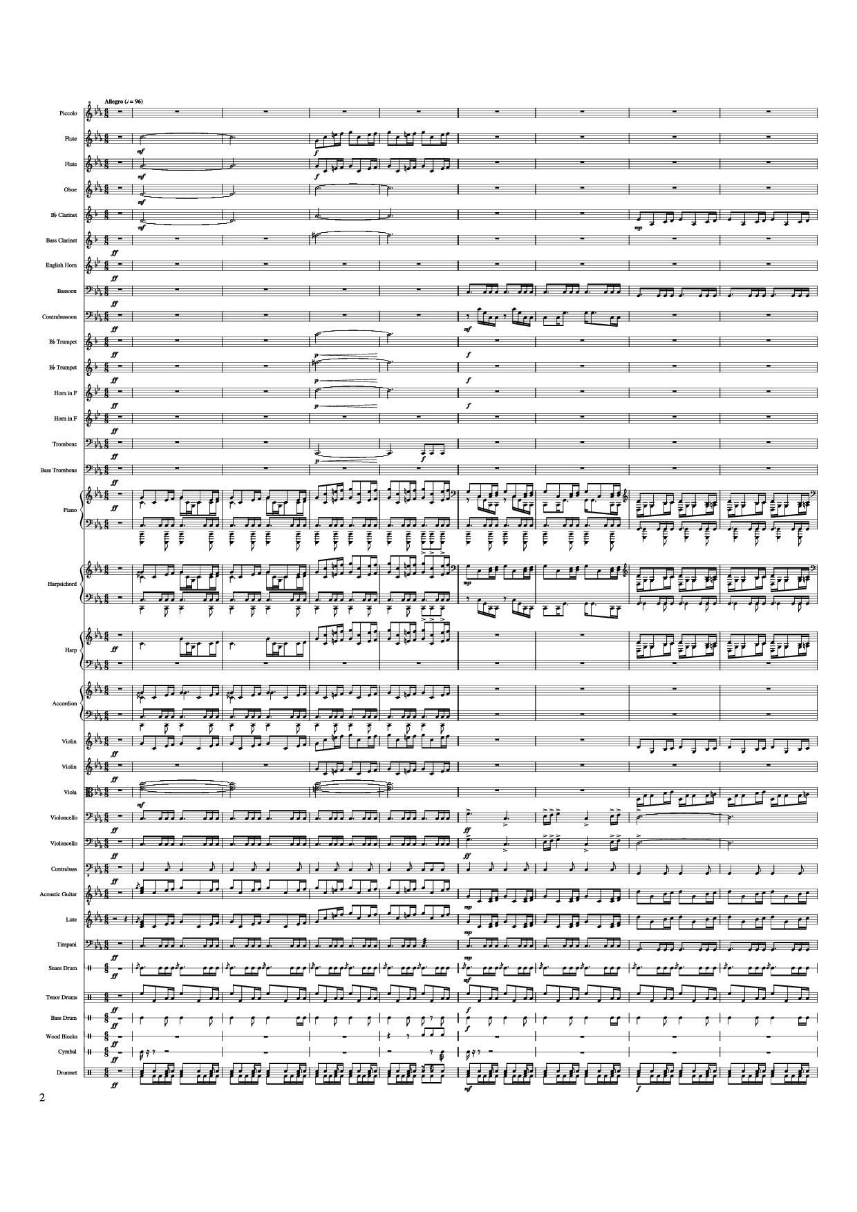 Page 2 of Sheet music PDF Piano Game of Thrones Theme Piano - Ramin Djawadi