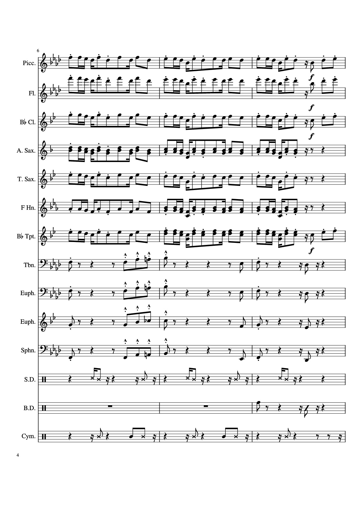 Page 4 of Sheet music PDF Love Theory - Kirk Franklin