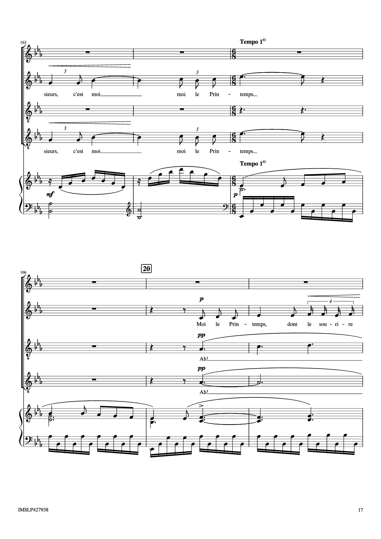 Page 17 of Sheet music PDF Piano Renouveau Piano - Lili BOULANGER