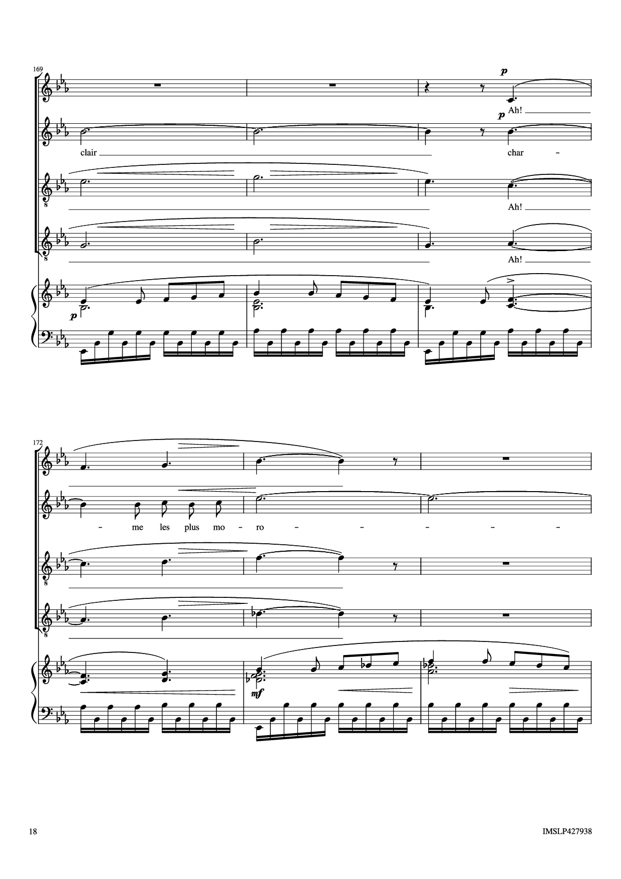 Page 18 of Sheet music PDF Piano Renouveau Piano - Lili BOULANGER