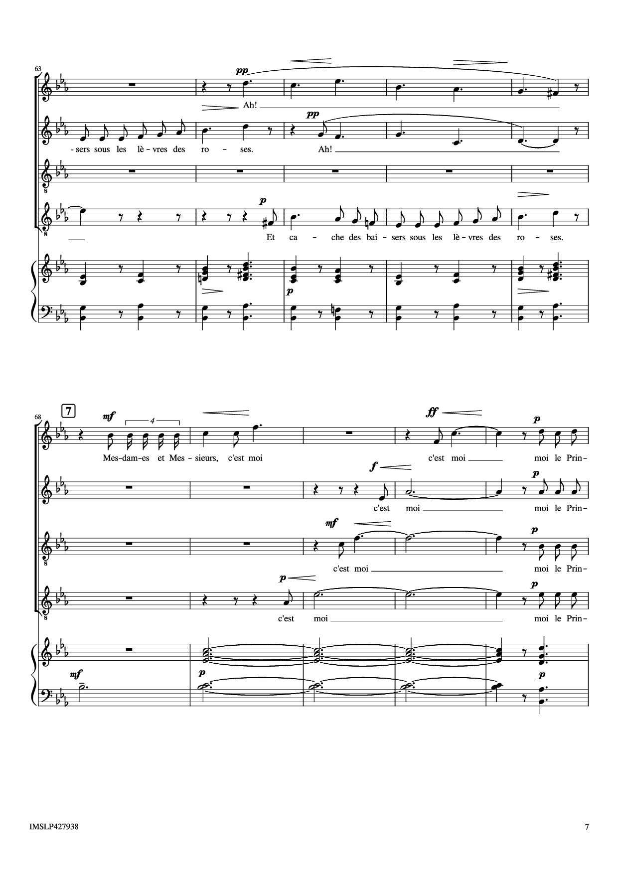 Page 7 of Sheet music PDF Piano Renouveau Piano - Lili BOULANGER