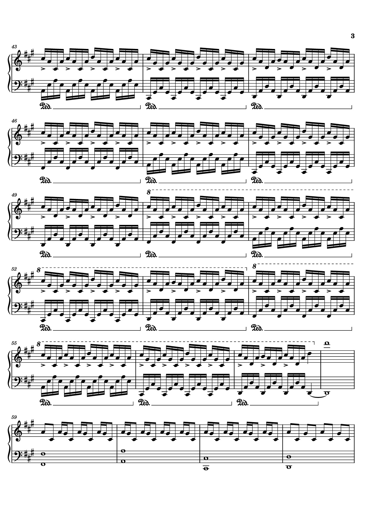 Page 3 of Sheet music PDF Piano experience Piano - Undefined