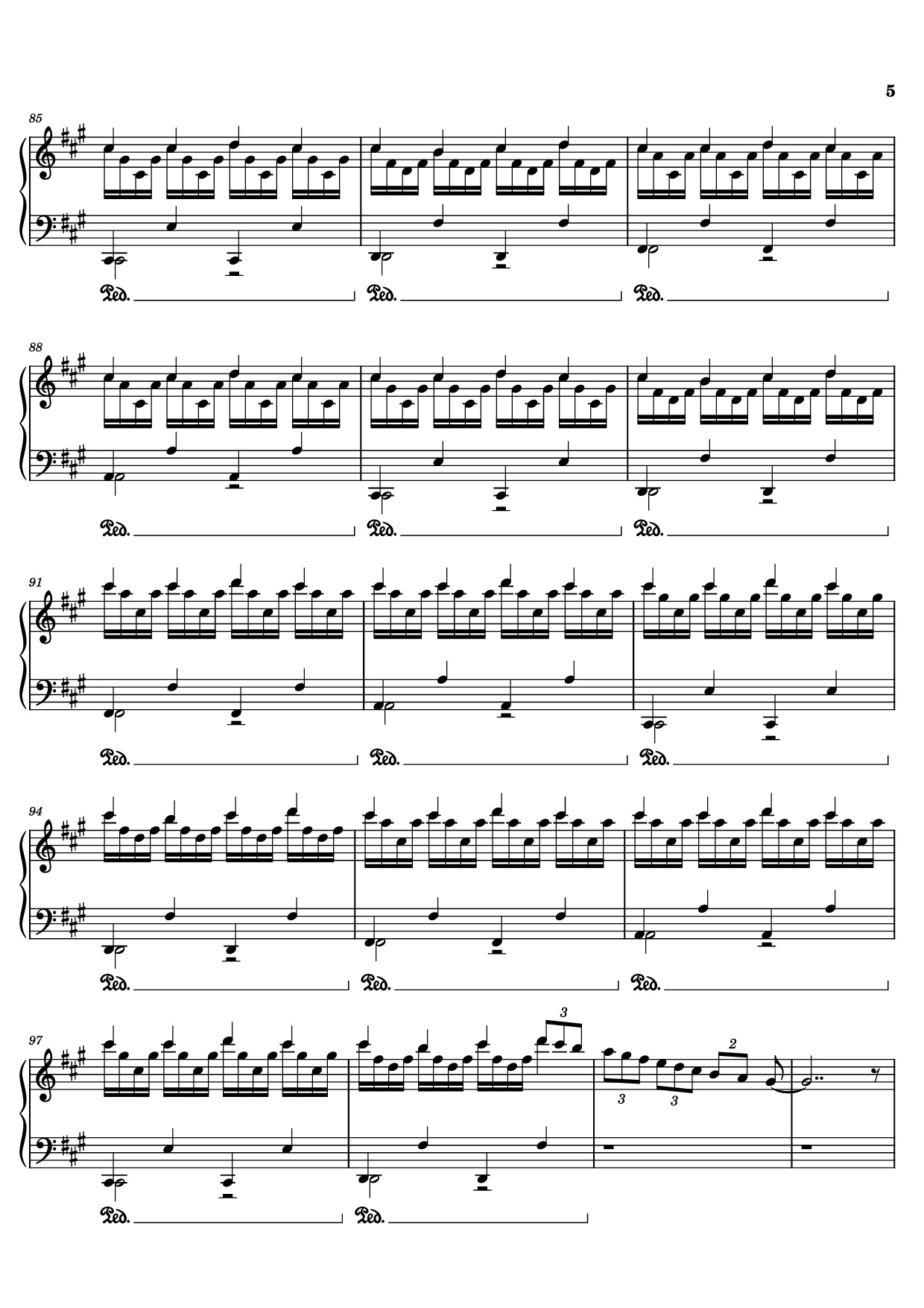 Page 5 of Sheet music PDF Piano experience Piano - Undefined