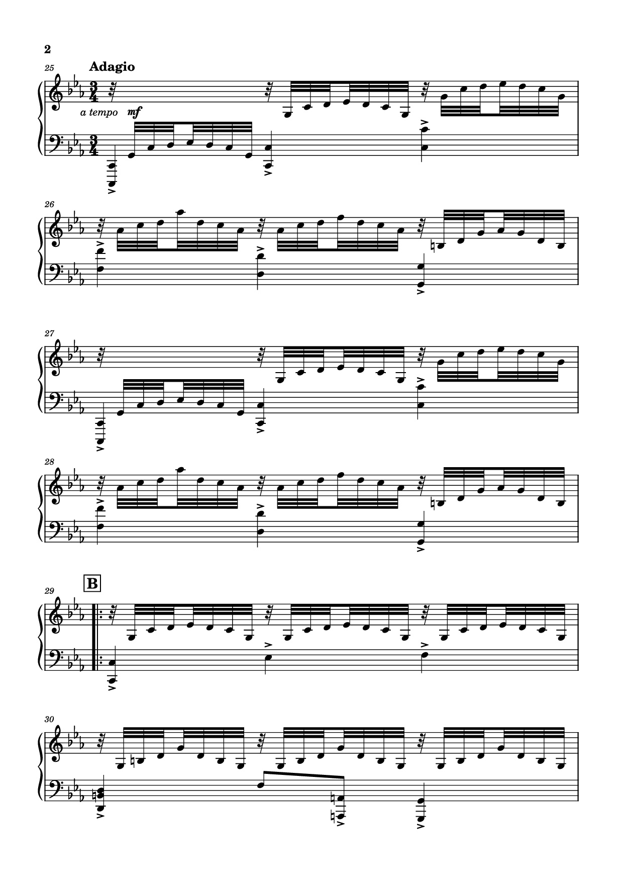 Page 2 of Sheet music PDF I. Shinji (A-6) Piano - Shiro Sagisu & Tsuneyoshi Saito