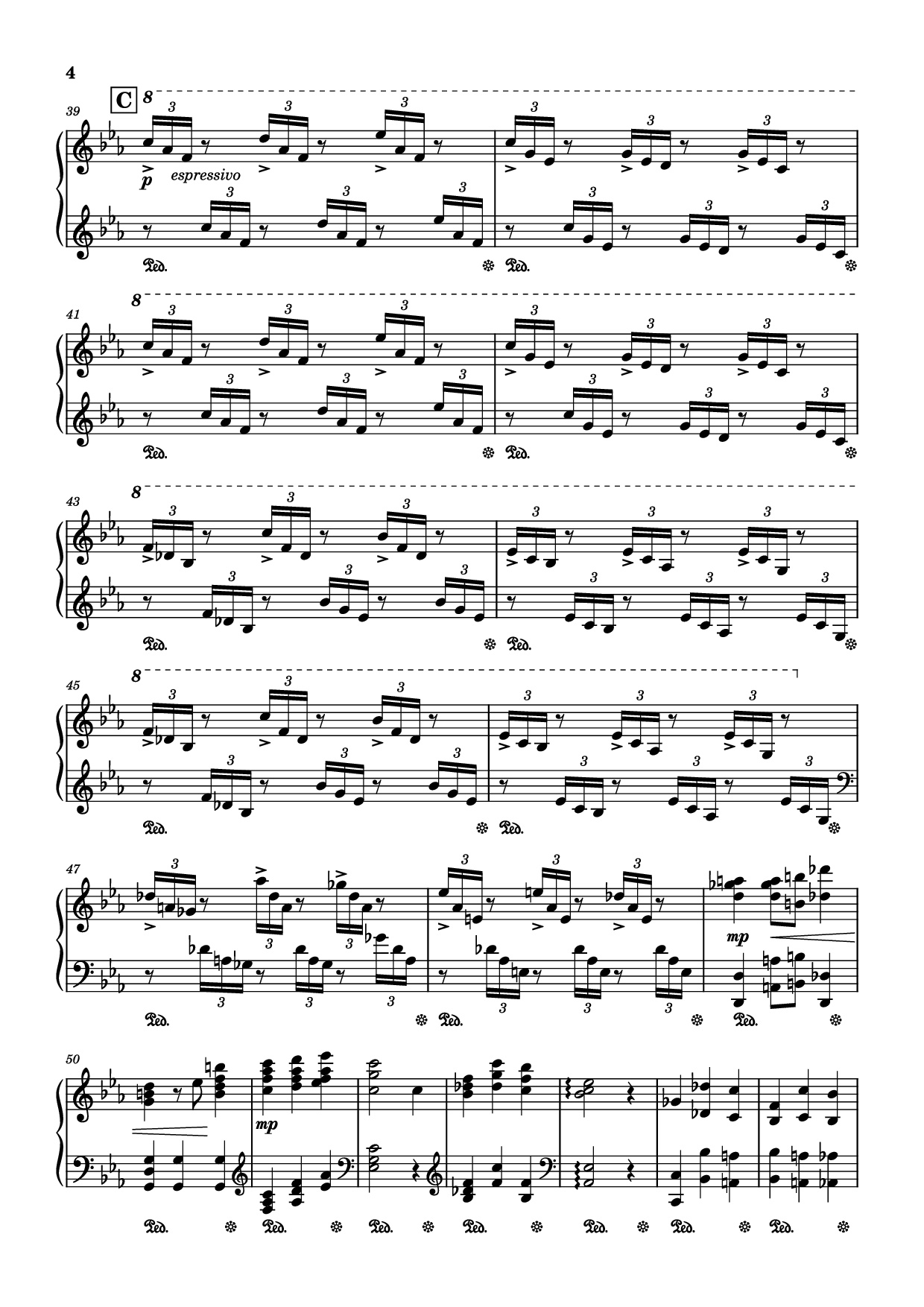 Page 4 of Sheet music PDF I. Shinji (A-6) Piano - Shiro Sagisu & Tsuneyoshi Saito