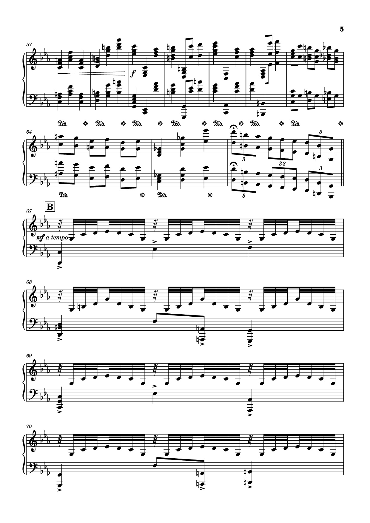 Page 5 of Sheet music PDF I. Shinji (A-6) Piano - Shiro Sagisu & Tsuneyoshi Saito