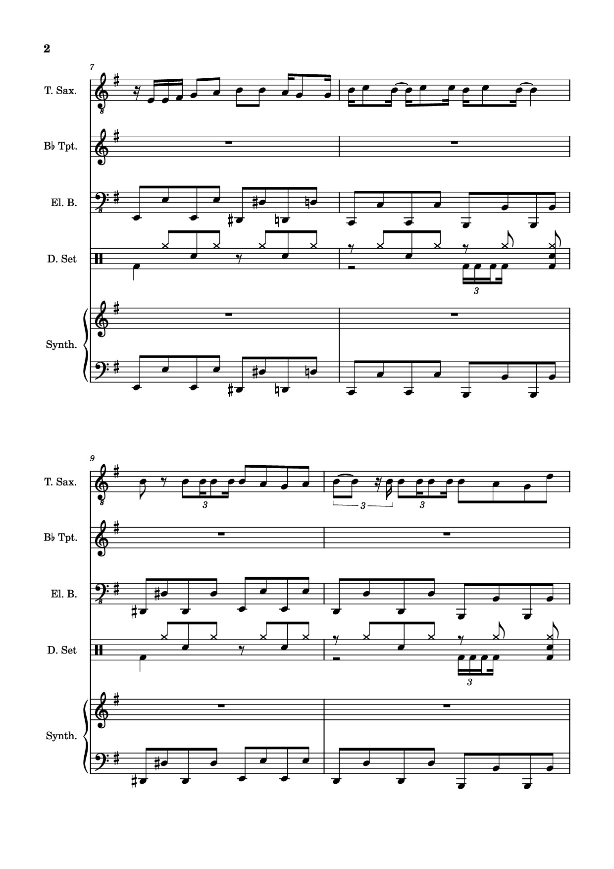 Page 2 of Sheet music PDF Guitar Tab Insane Guitar TAB - Emeryn Skylar Laiche