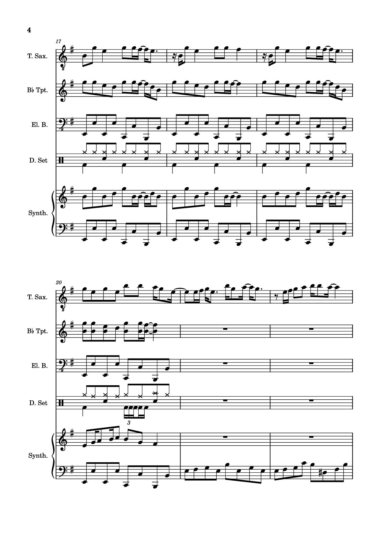 Page 4 of Sheet music PDF Guitar Tab Insane Guitar TAB - Emeryn Skylar Laiche