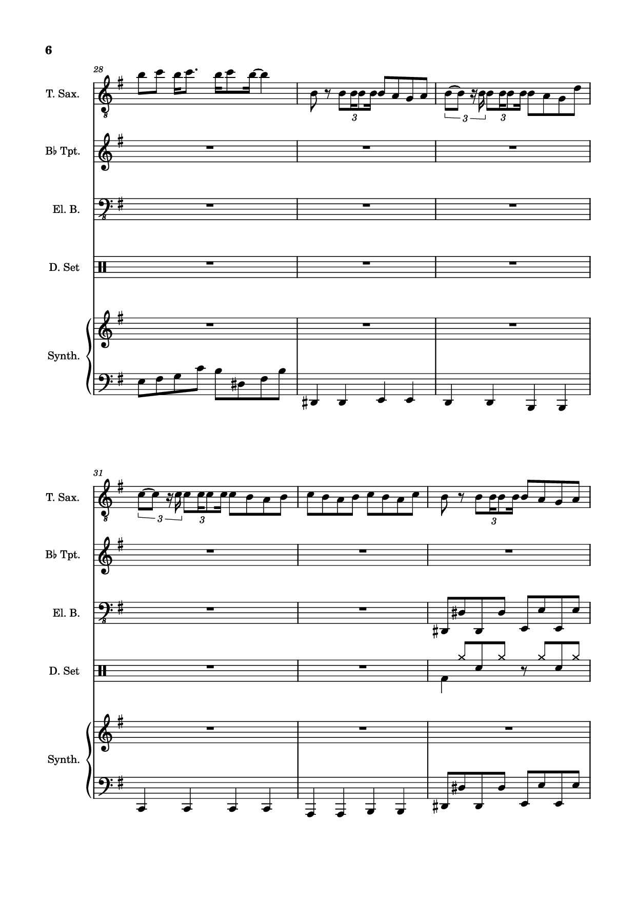 Page 6 of Sheet music PDF Guitar Tab Insane Guitar TAB - Emeryn Skylar Laiche