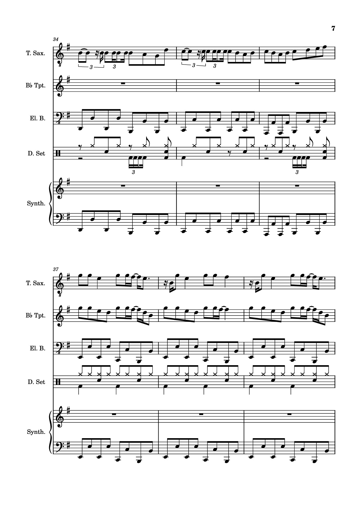 Page 7 of Sheet music PDF Guitar Tab Insane Guitar TAB - Emeryn Skylar Laiche