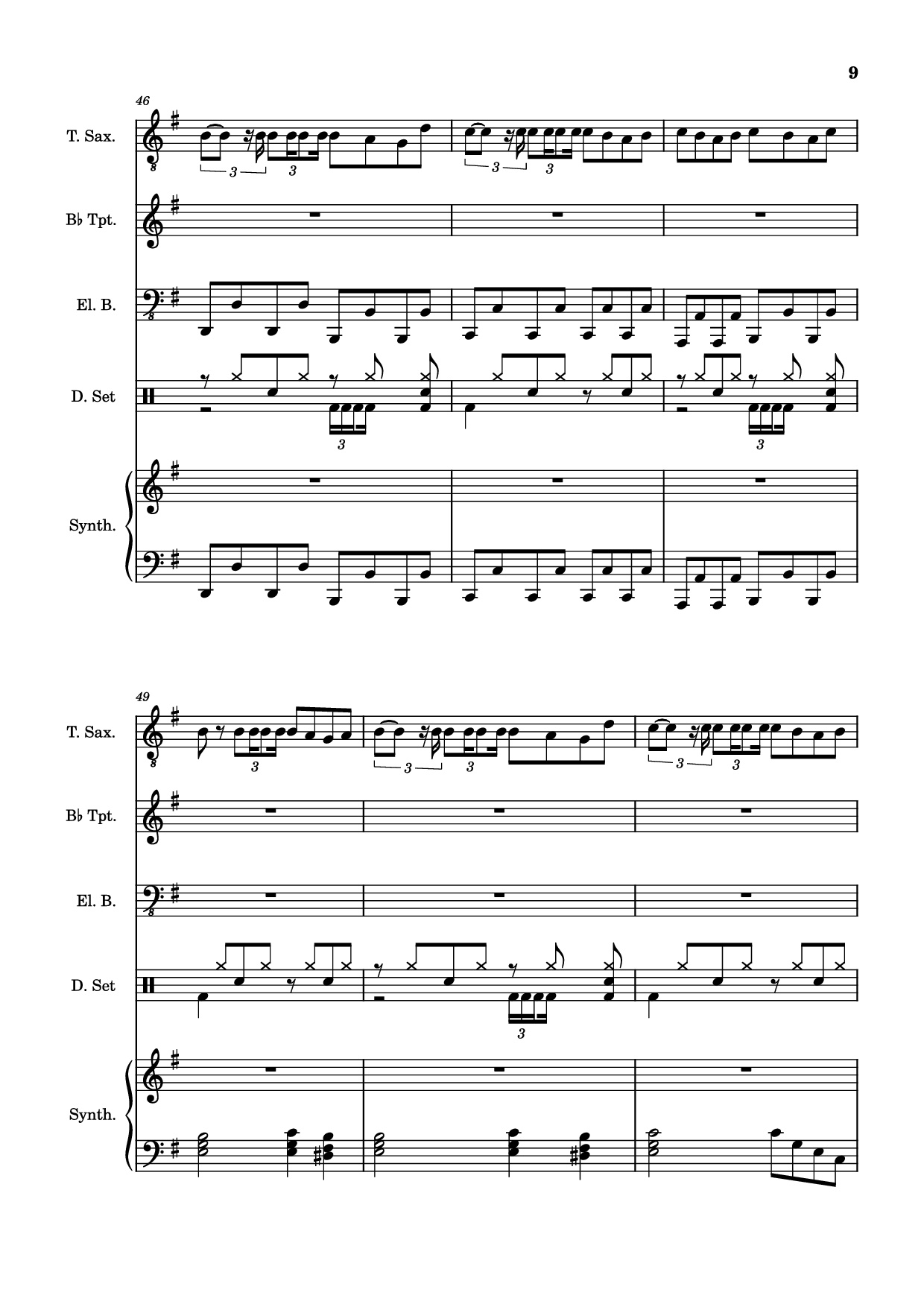 Page 9 of Sheet music PDF Guitar Tab Insane Guitar TAB - Emeryn Skylar Laiche